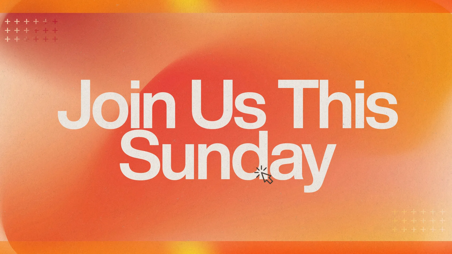 Join us this Sunday for worship and community; discover service times for spiritual growth and connection.
