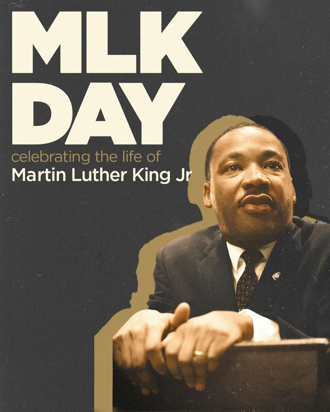 Celebrating Martin Luther King Jr. Day, highlighting themes of justice, community, and faith in action.