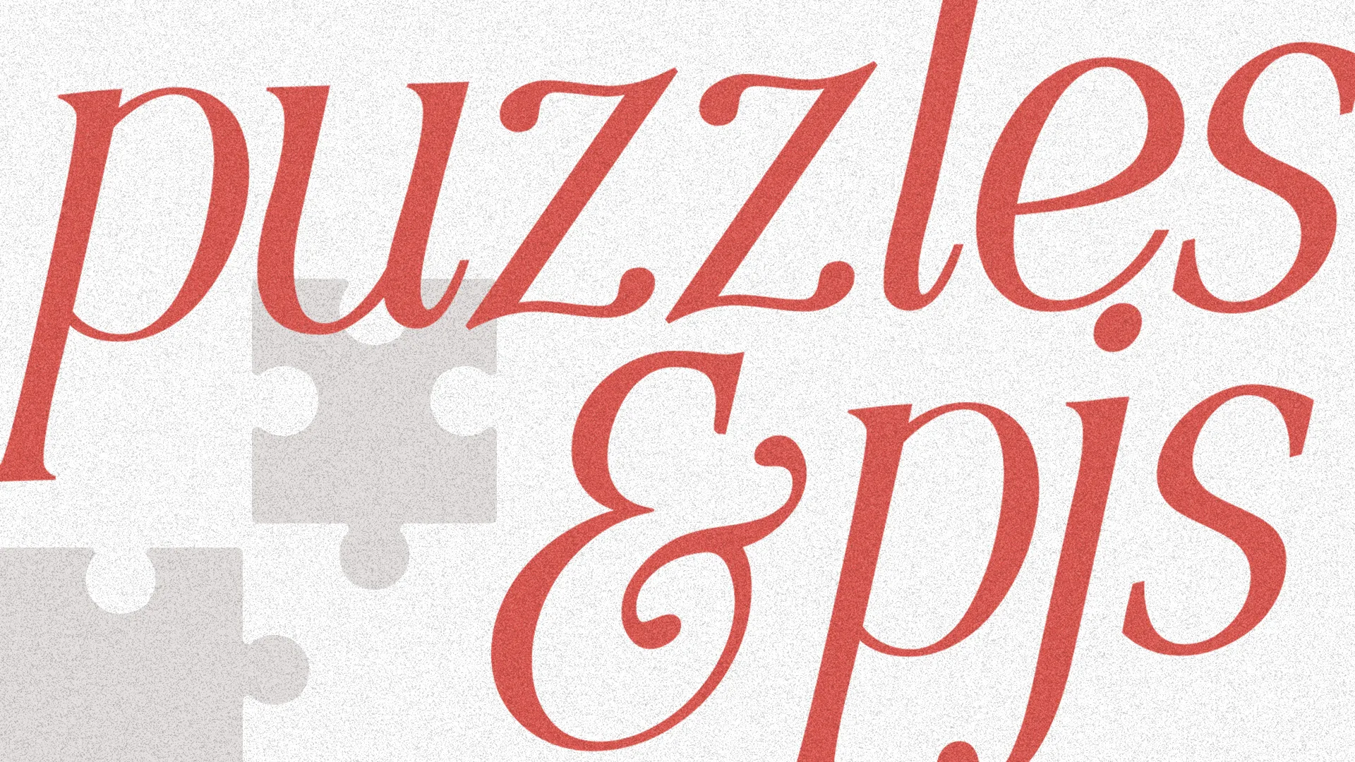 Puzzles and PJs event announcement, inviting community for fun, fellowship, and connection in a cozy setting.