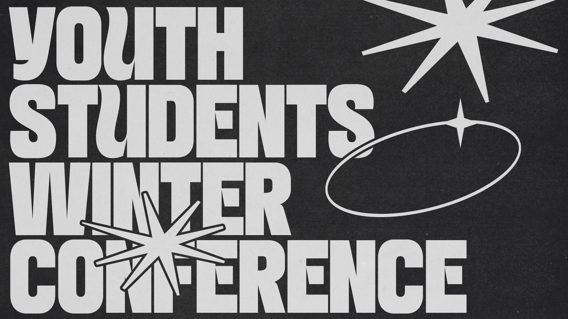 Youth Winter Conference for students, emphasizing community, faith, and spiritual growth through worship and fellowship.