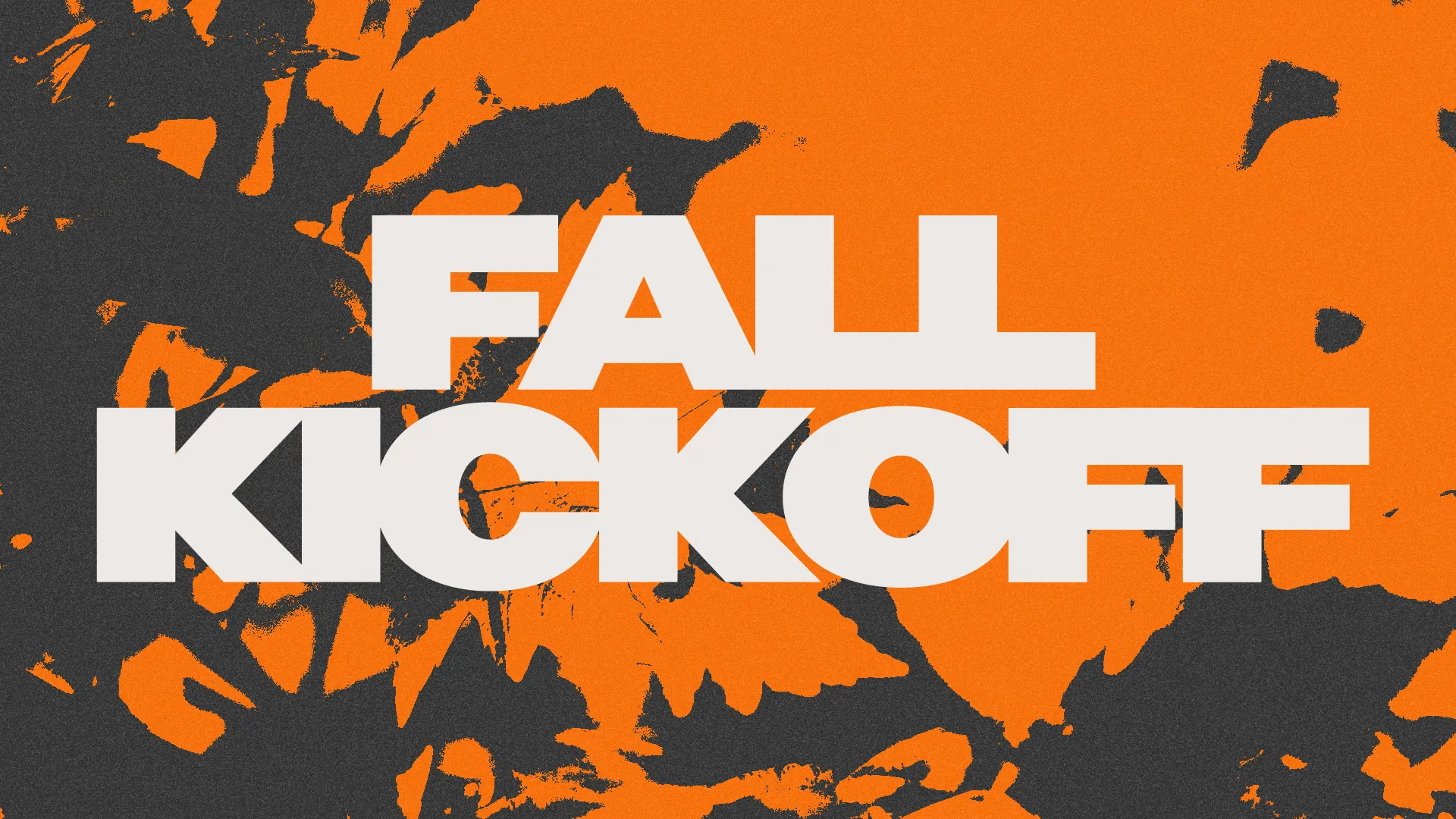 Fall Kickoff announcement highlighting community gathering, worship, and church activities. Date, time, and location included.