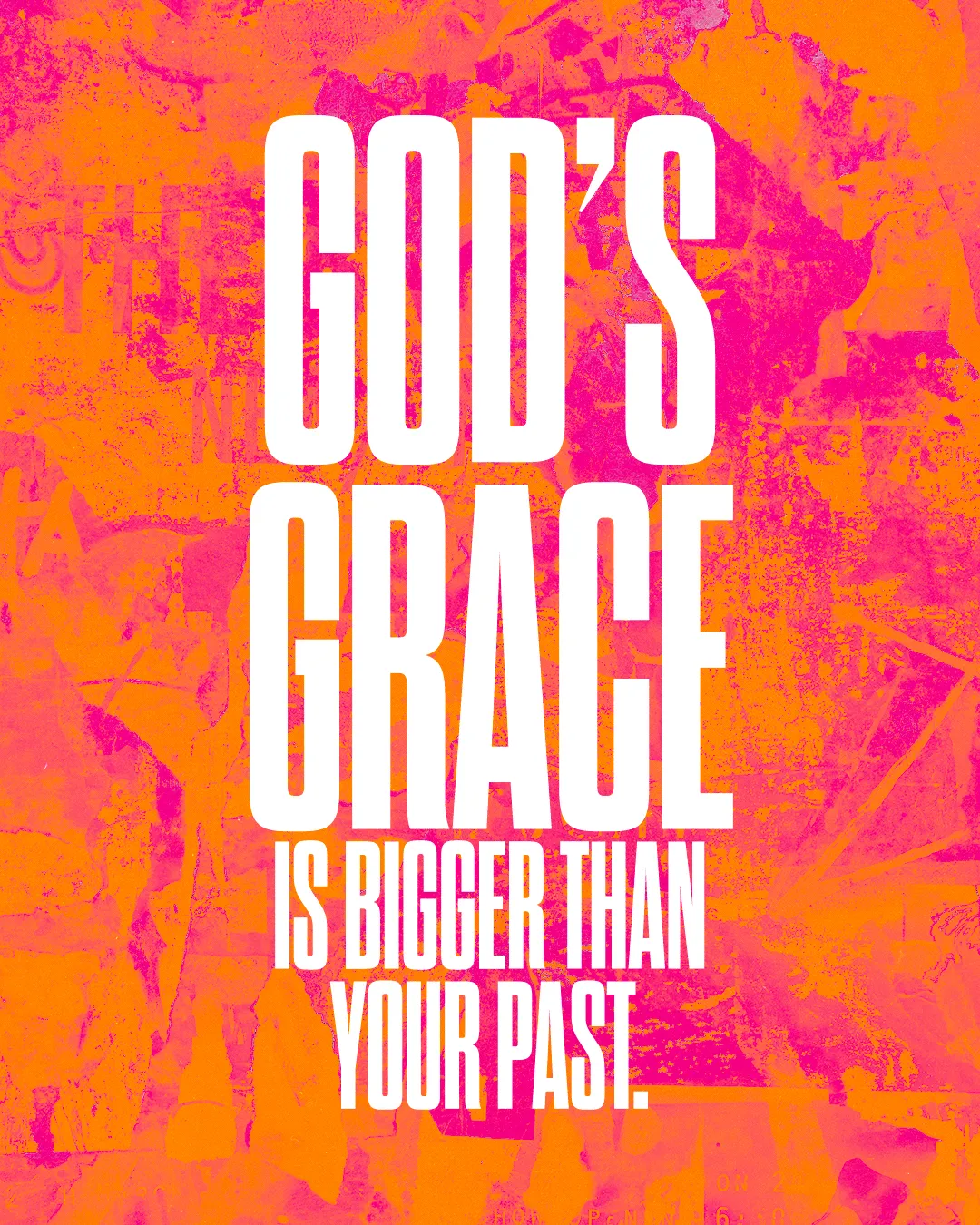 God's grace offers hope and renewal, reminding us that our past does not define our future in faith.
