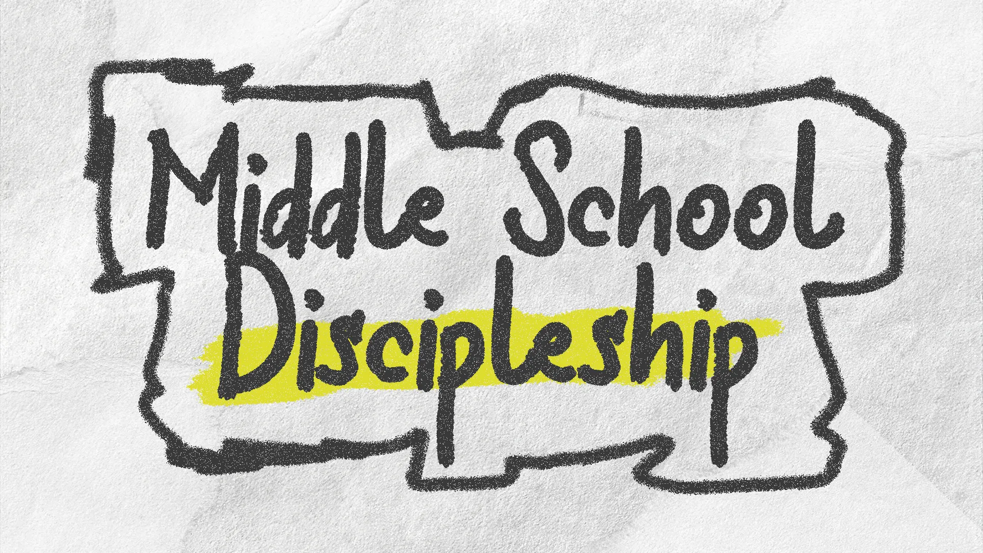 Middle School Discipleship emphasizes faith development and community engagement for youth in church activities.