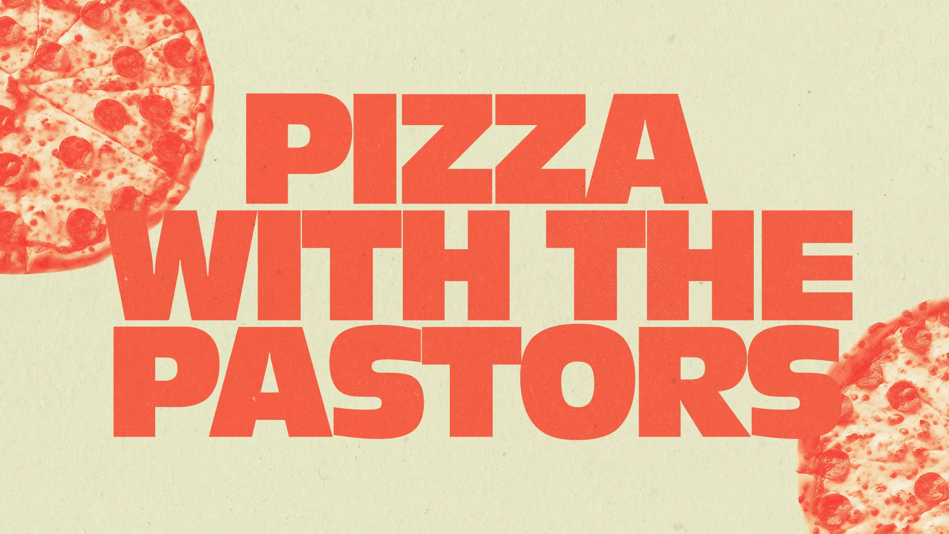 Gather for fellowship and faith at "Pizza with the Pastor" event. Join us for community and connection!