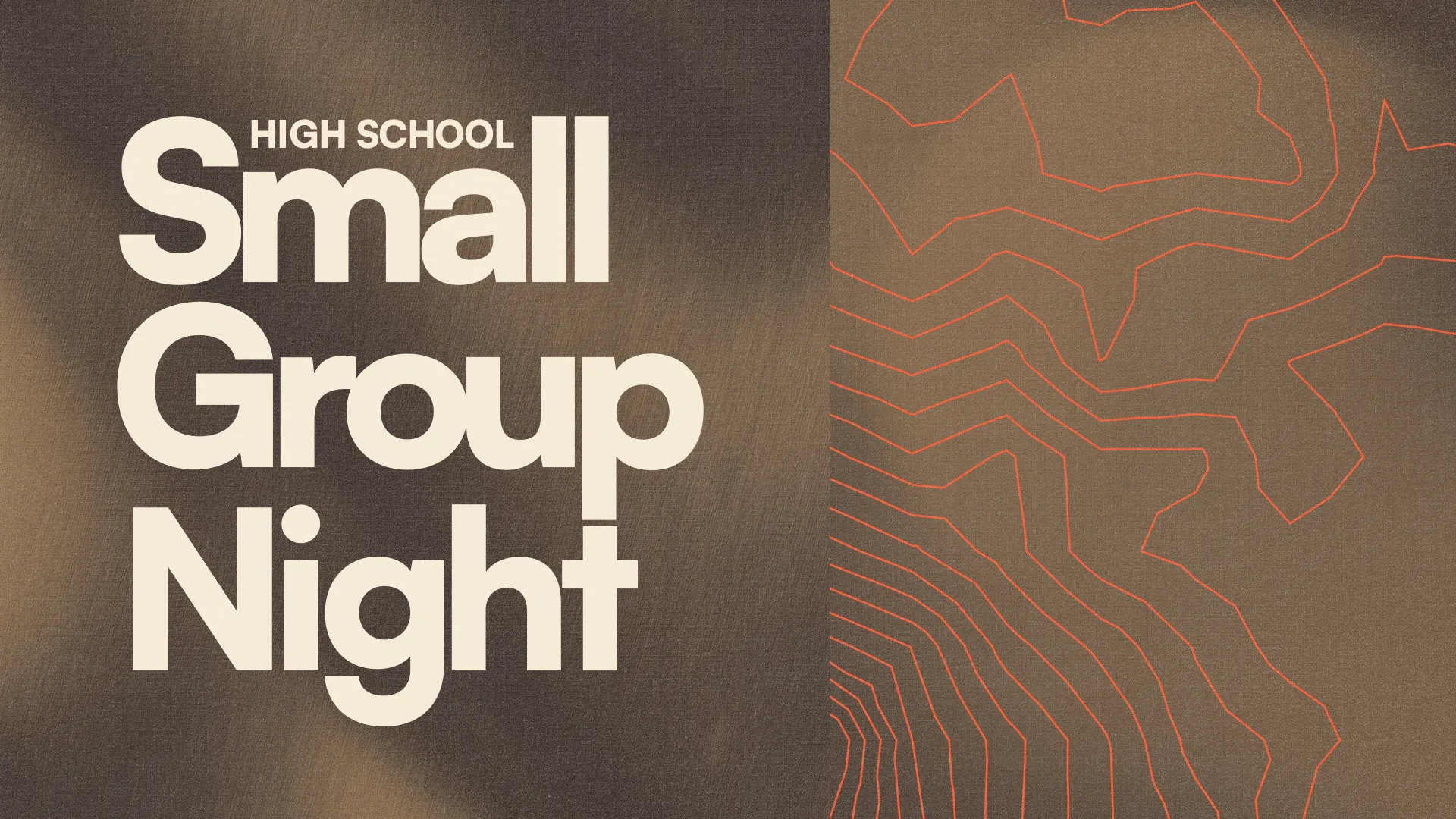 High school small group night, fostering community and faith through shared worship and connection.