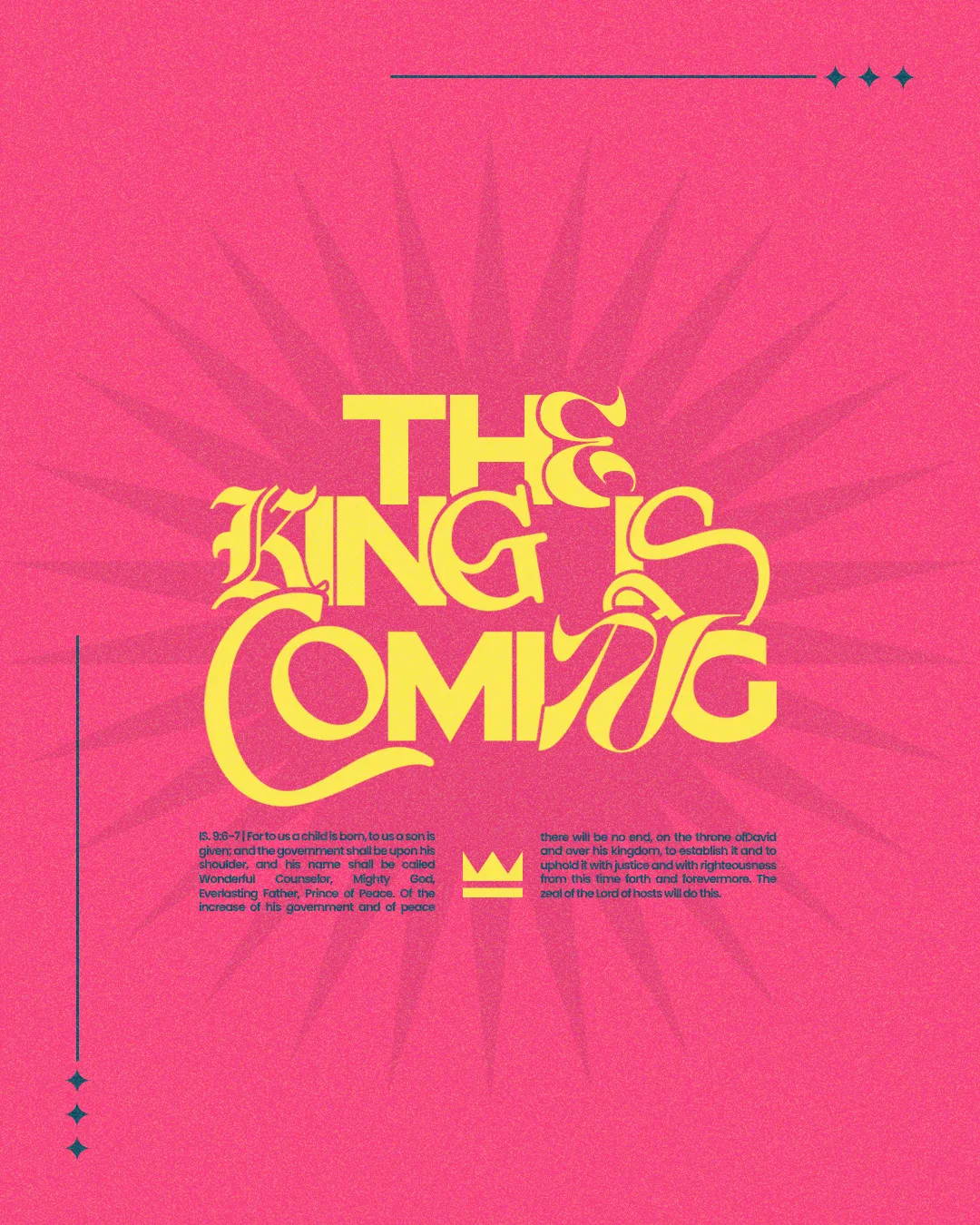 The King Is Coming