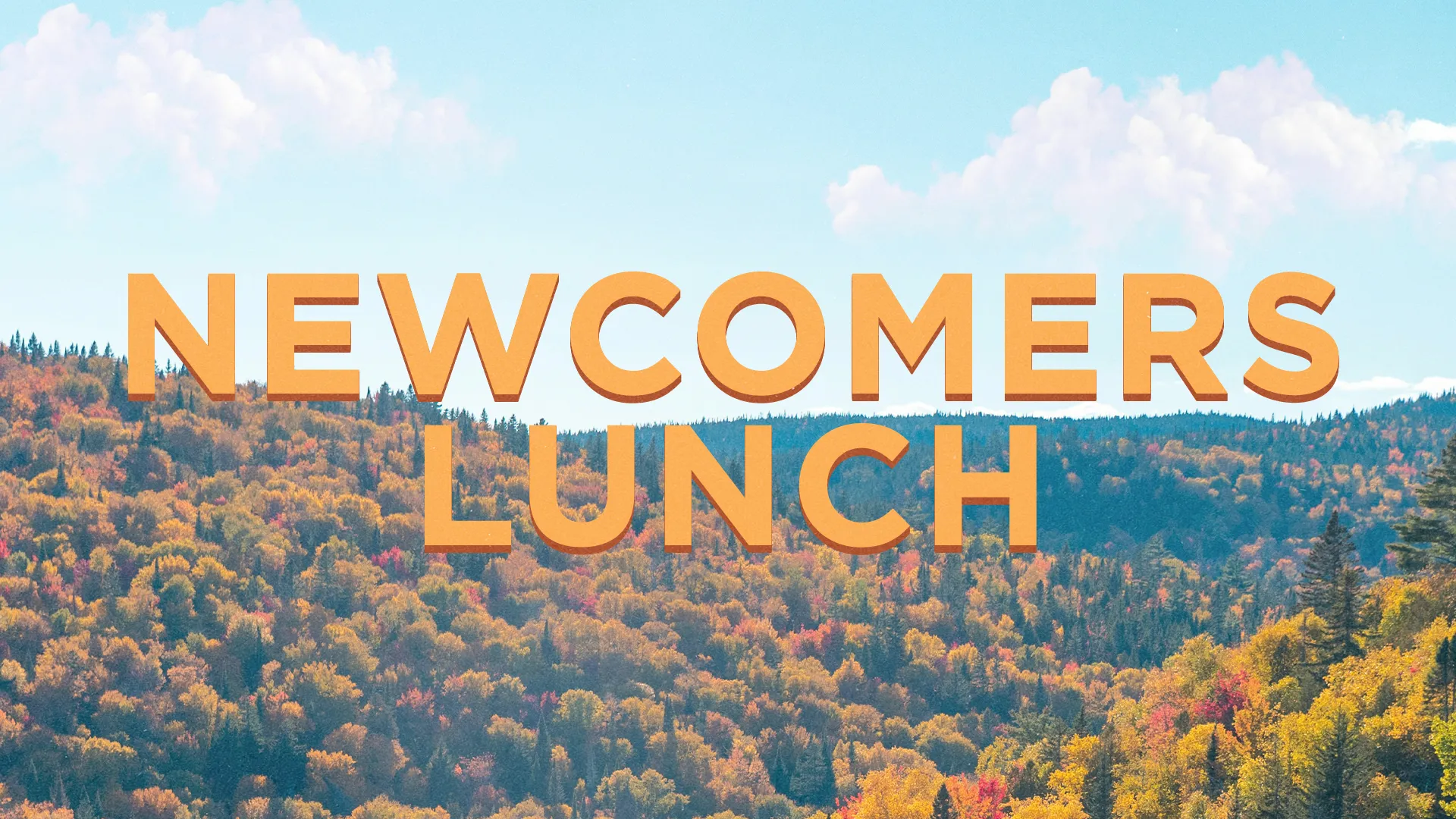 Newcomers Lunch