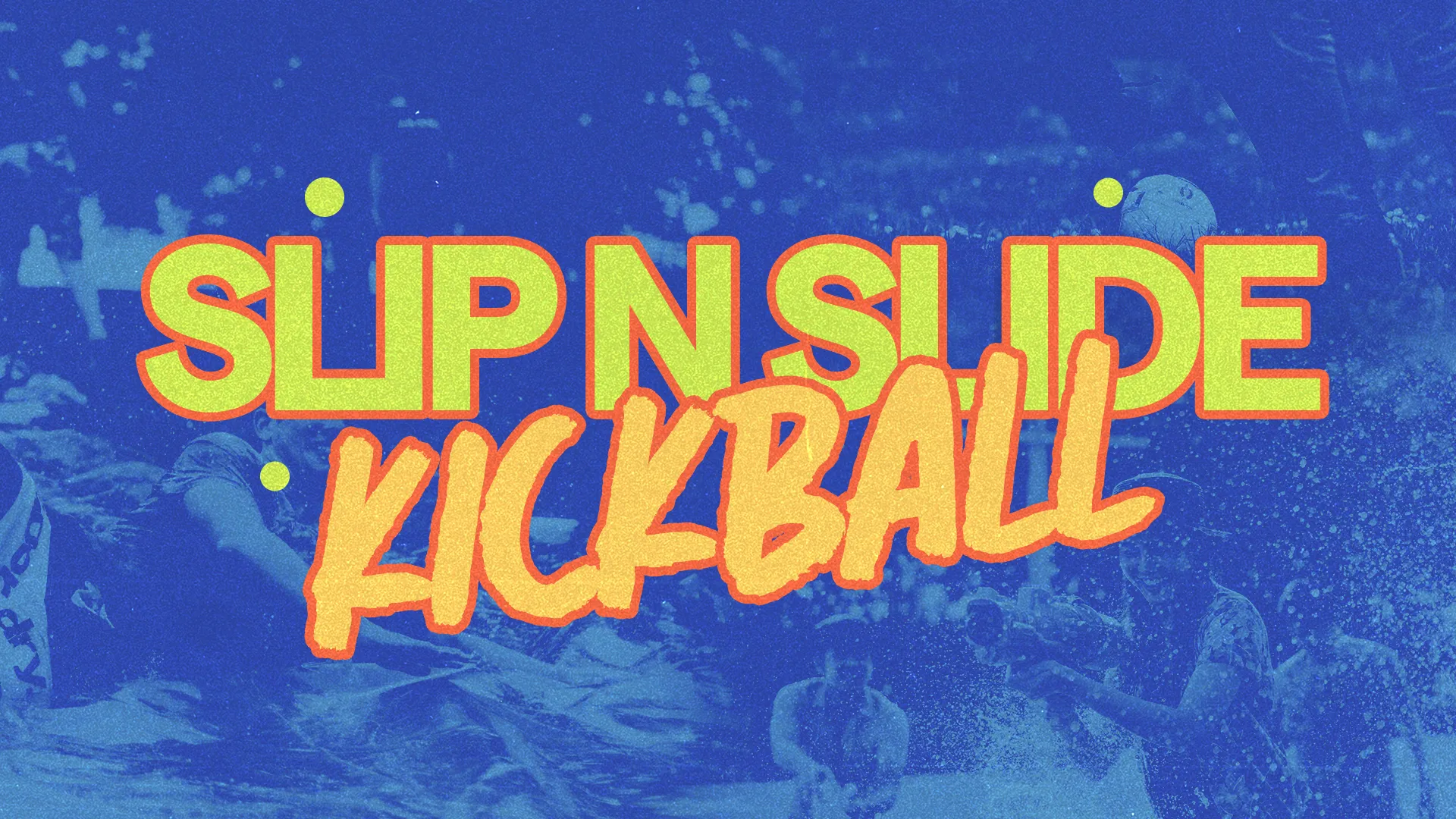 Community fun event featuring slip n slide kickball, fostering fellowship and joy among members. Date and location details included.