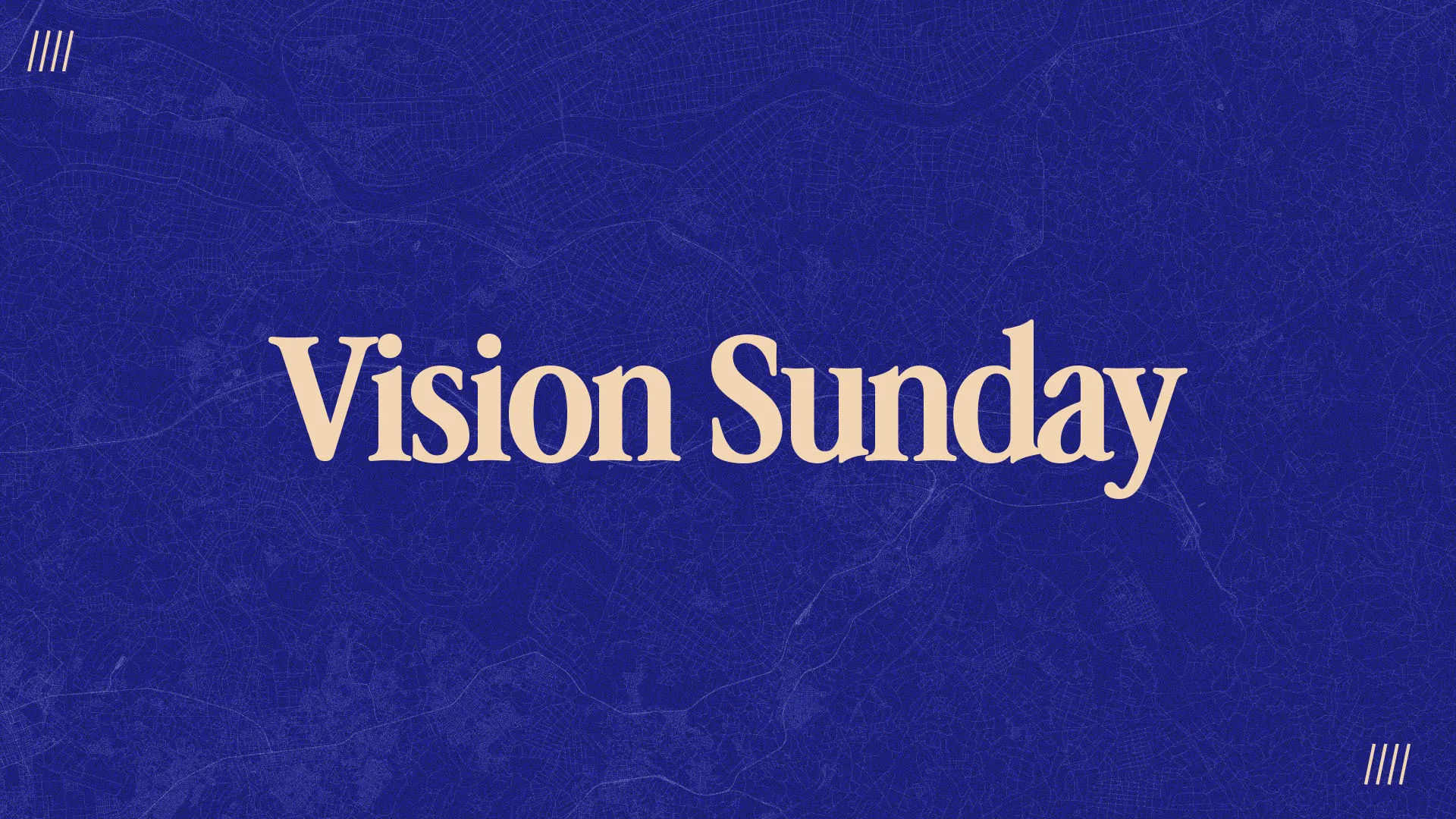 Vision Sunday
