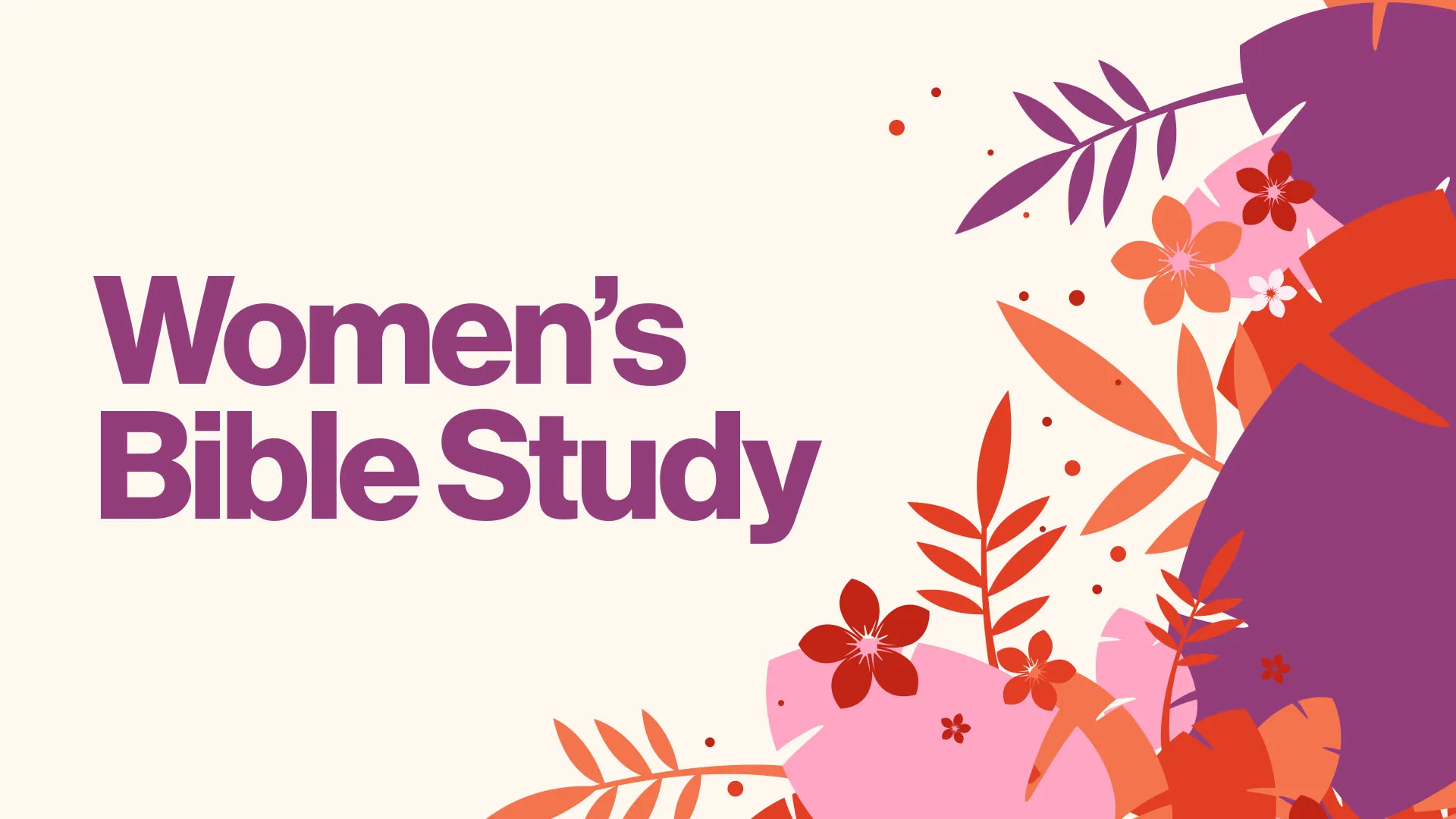 Women’s Bible Study