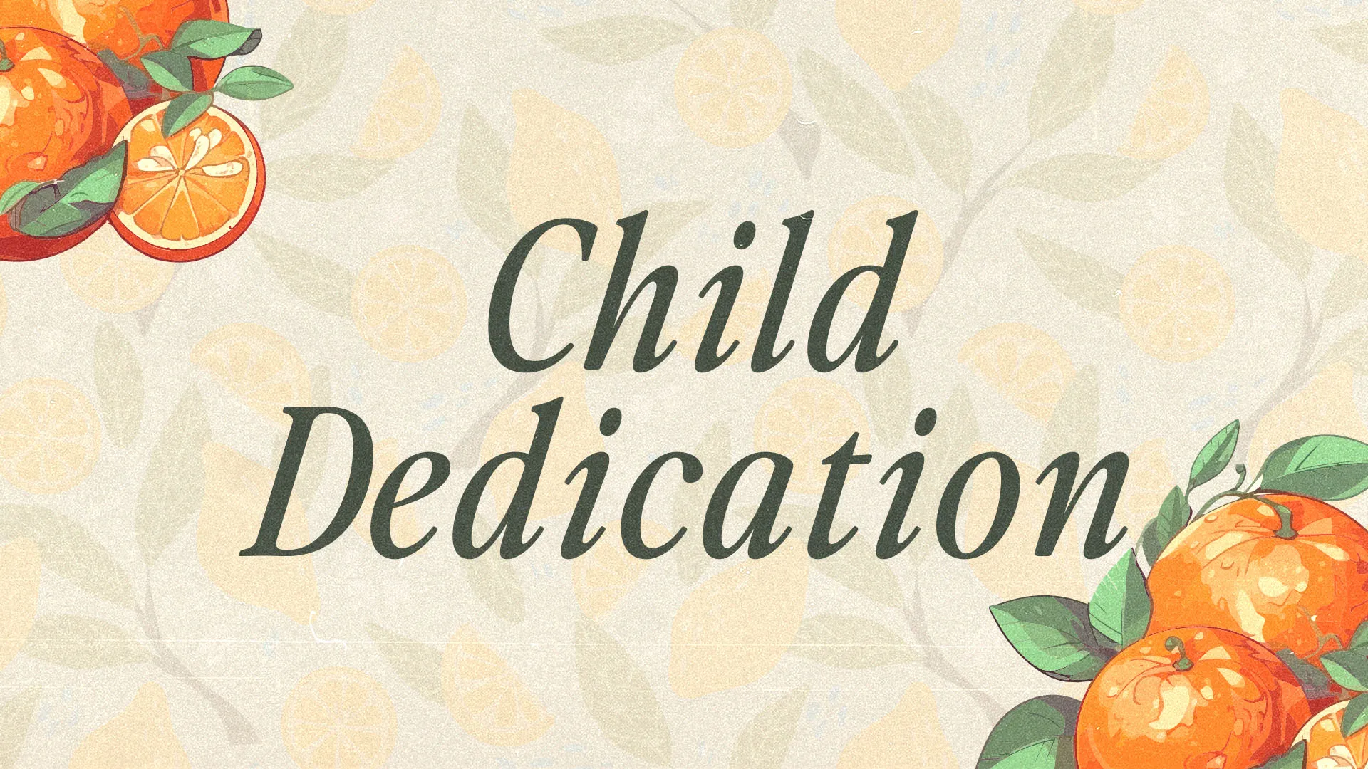Child Dedication preview 1