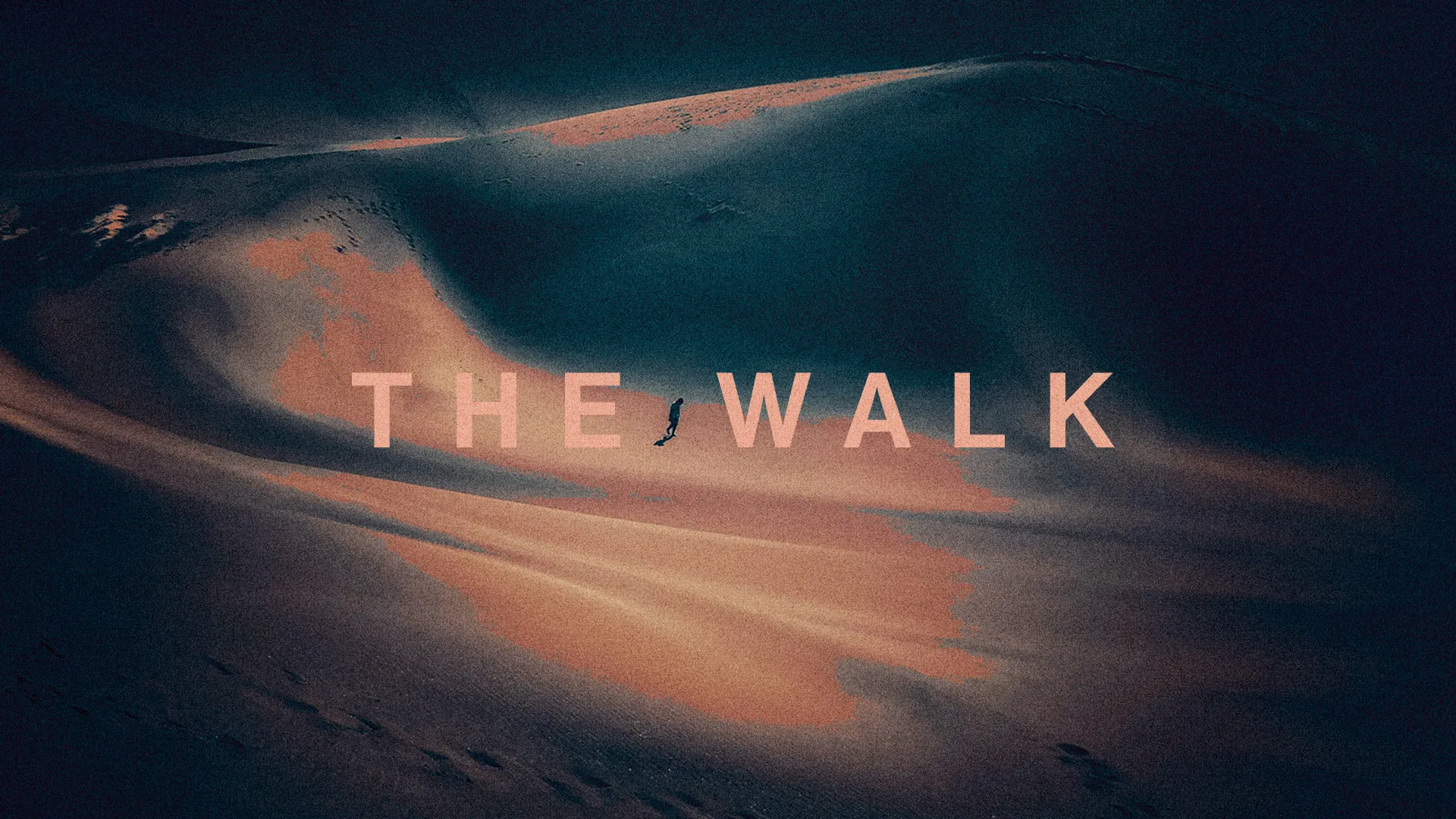A solitary figure walks through a serene landscape, symbolizing faith and personal spiritual journeys.