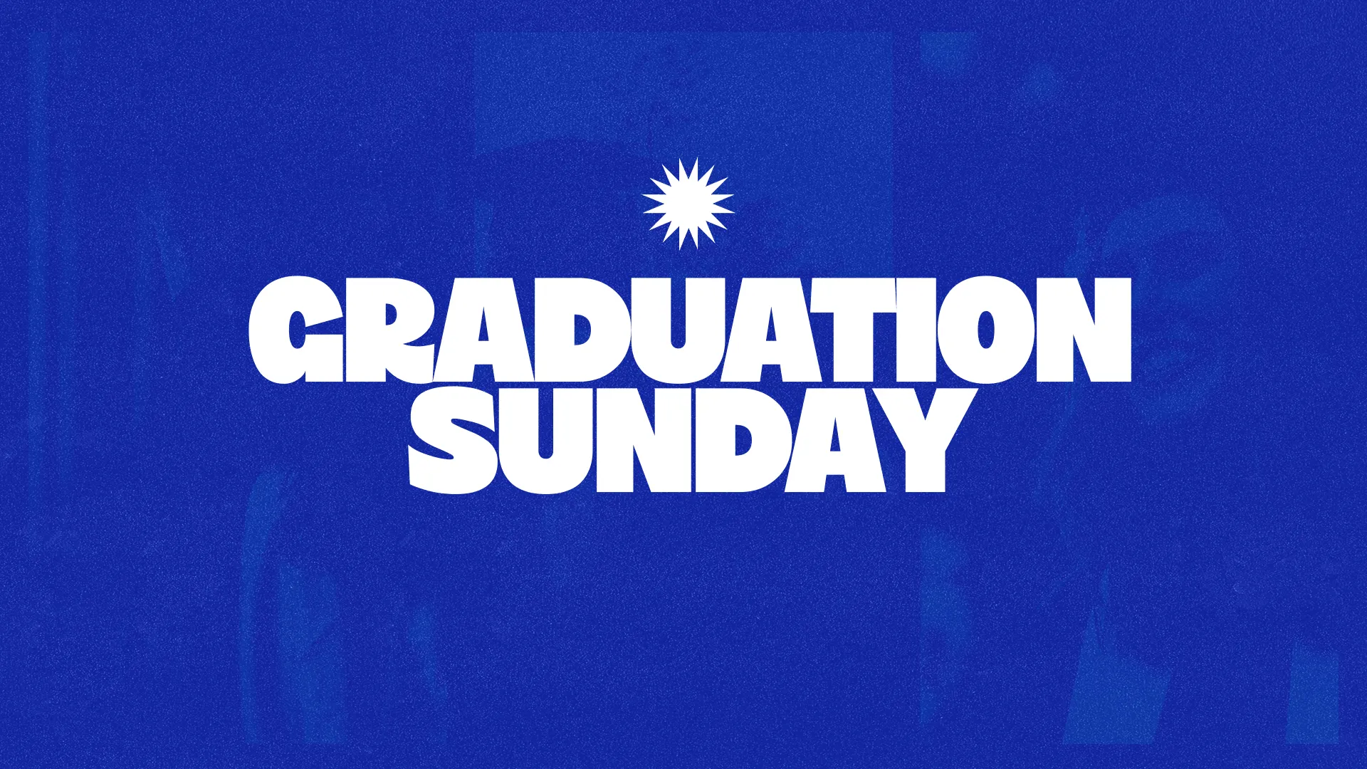 Celebrating graduates in faith, community, and service during Graduation Sunday at church.
