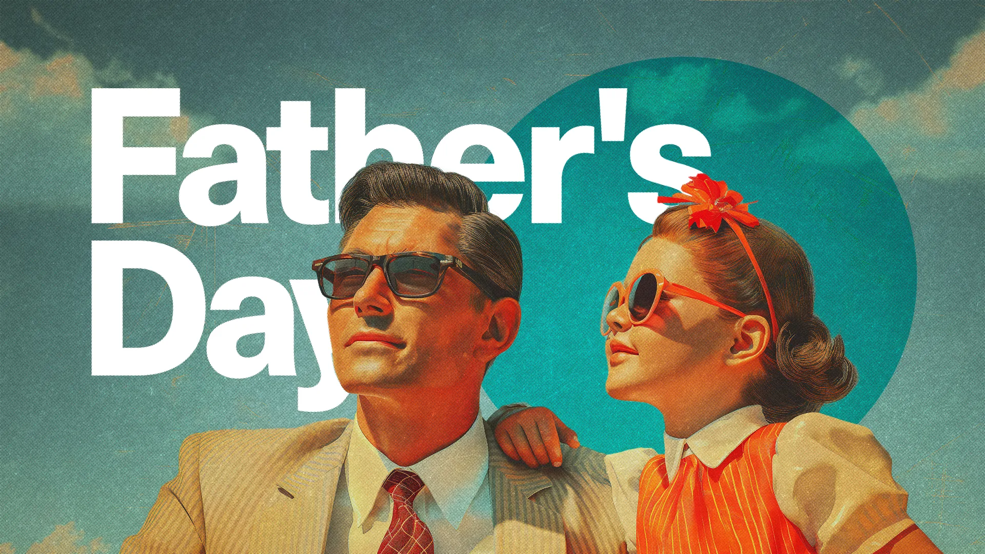 Celebrate Father's Day with this nostalgic, retro-inspired graphic. Perfect for honoring dads and father figures, its vintage design adds a timeless charm to your church's Father's Day event.