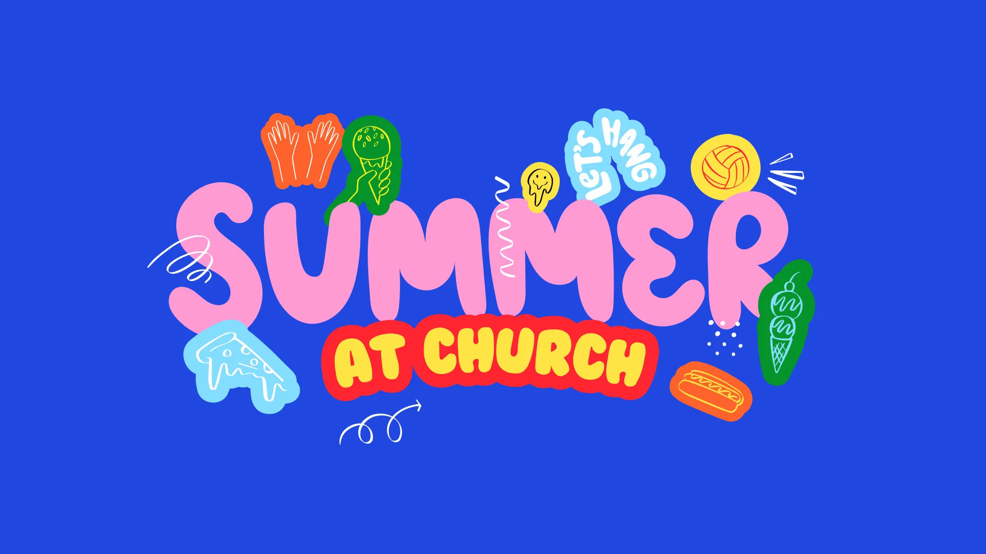 Engage your congregation this summer with our vibrant "Summer at Church" church media template. Perfect for promoting events and activities, this eye-catching graphic will ensure high participation all season long.