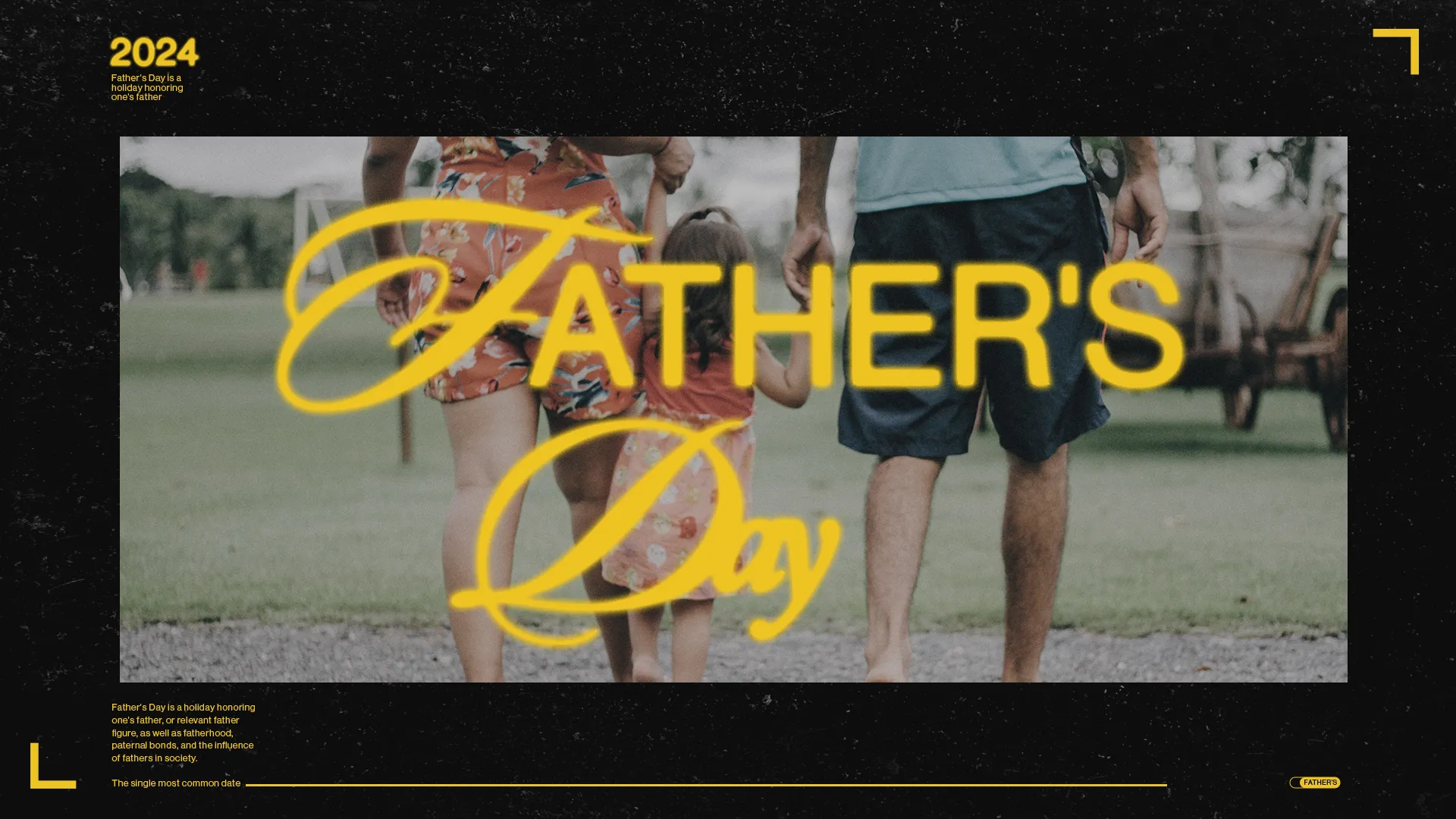 Honor the irreplaceable role of fathers with this Father's Day graphic, capturing the essence of paternal bonds and the joy of fatherhood, perfect for your church's celebration of dads everywhere.