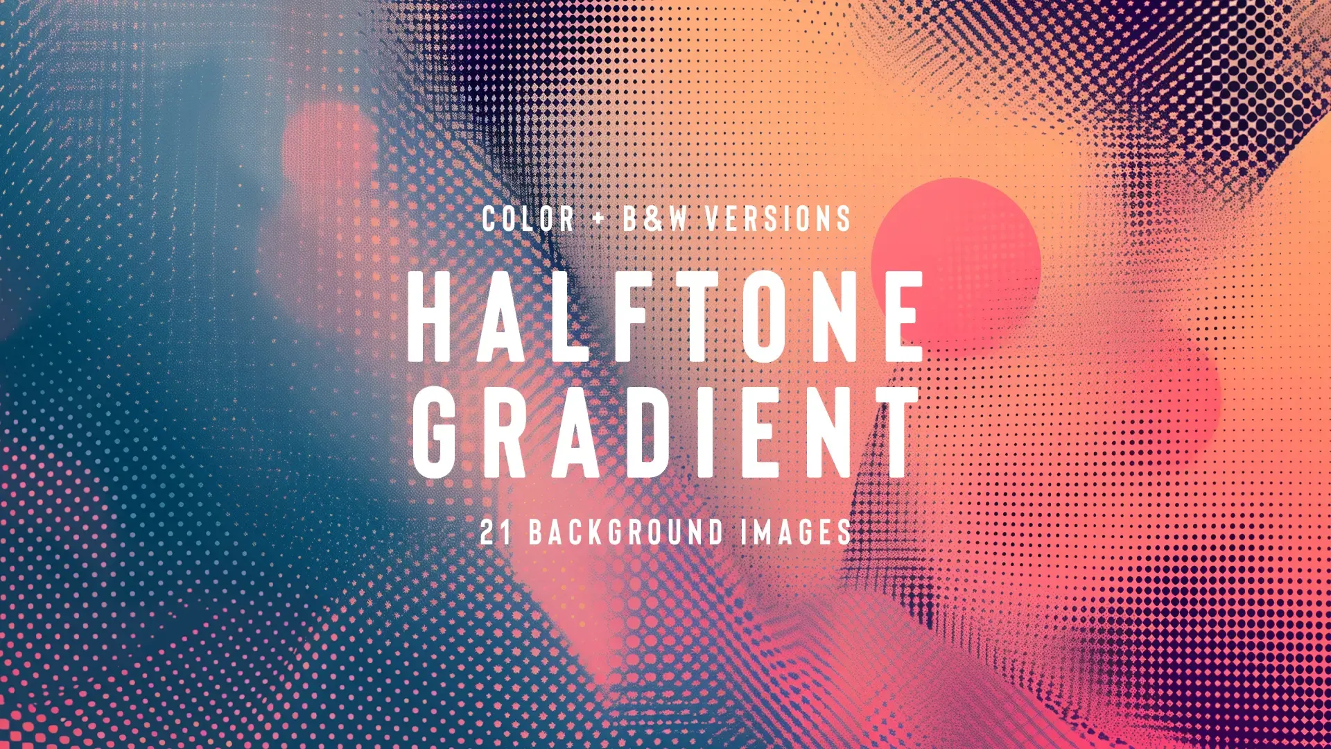 Boost your church media's visual impact with our "Halftone Gradient" background set. This versatile collection offers 21 images in both color and B&W, perfect for adding a contemporary edge to your presentations and designs.