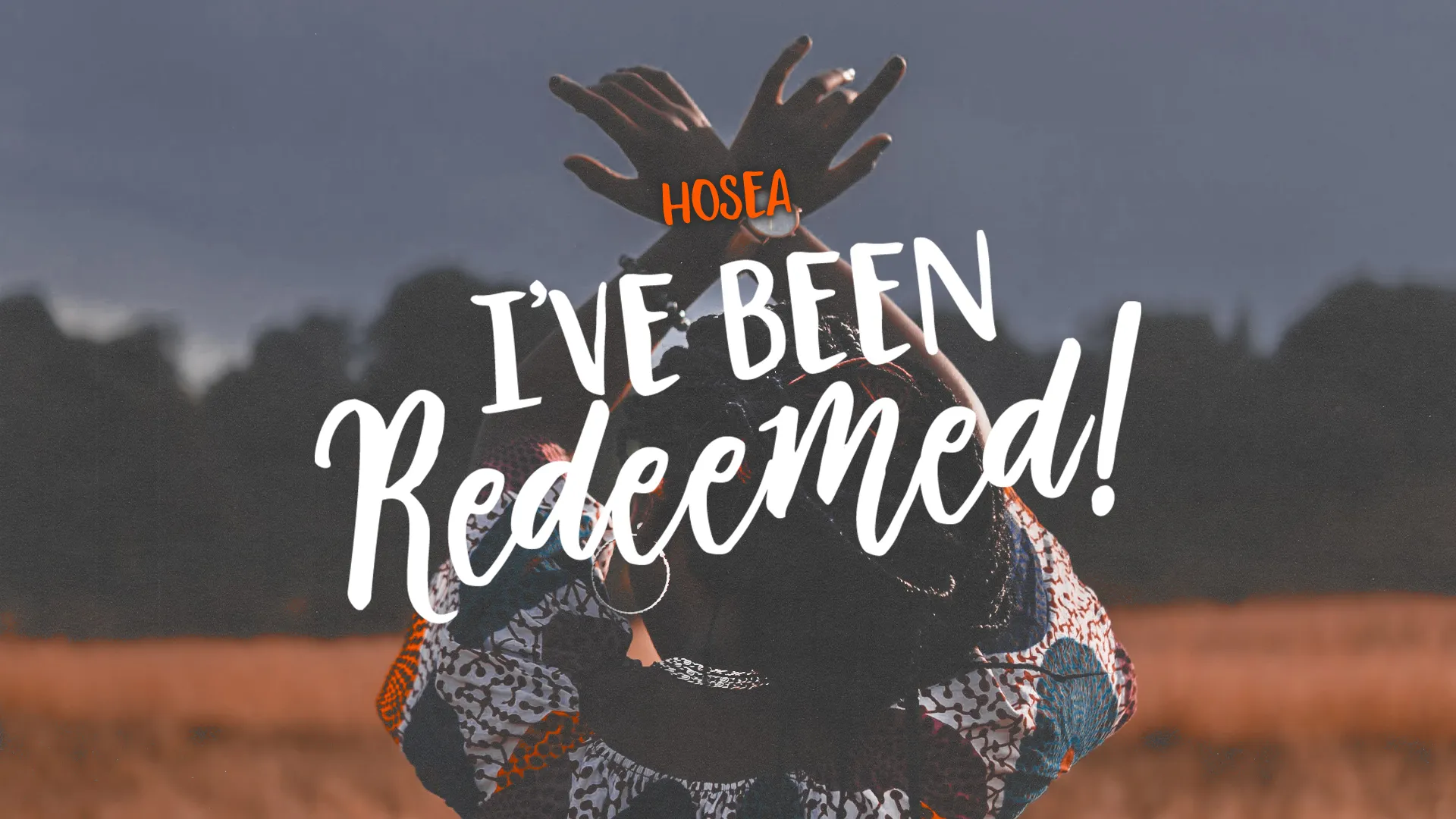 Bring to light the powerful theme of salvation with this 'I've Been Redeemed!' graphic, a must-have for your church media collection to enrich sermons on redemption and God's enduring love.