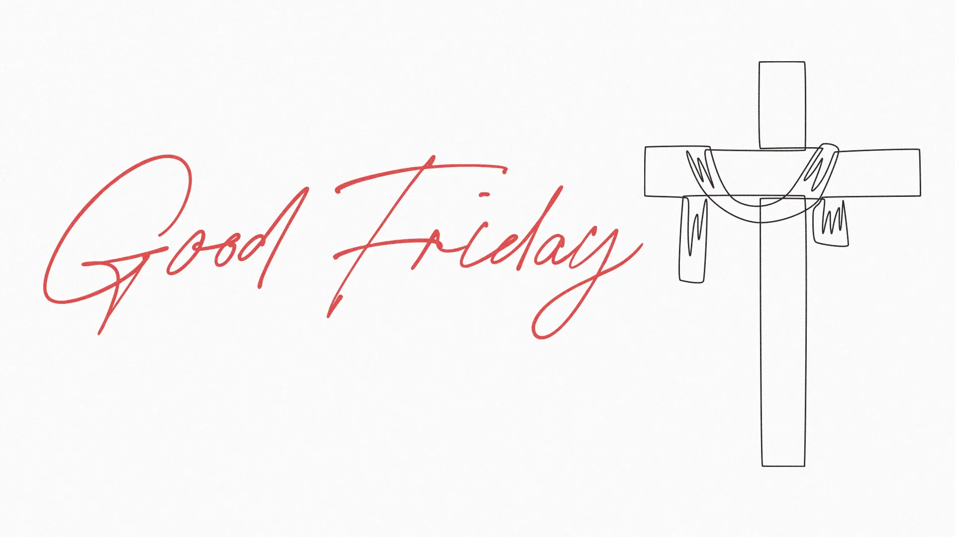 Reflect on the solemnity of Good Friday with this impactful graphic, invoking contemplation and reverence for the sacrifice made at Calvary.
