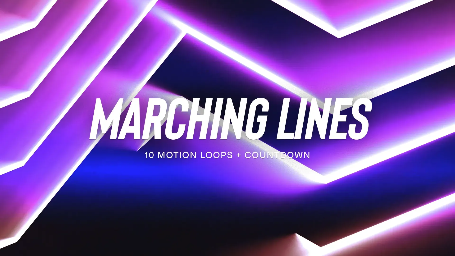 Add energy and movement to your worship with 'Marching Lines', a dynamic collection of 10 motion loops and a countdown designed to invigorate and inspire your congregation.