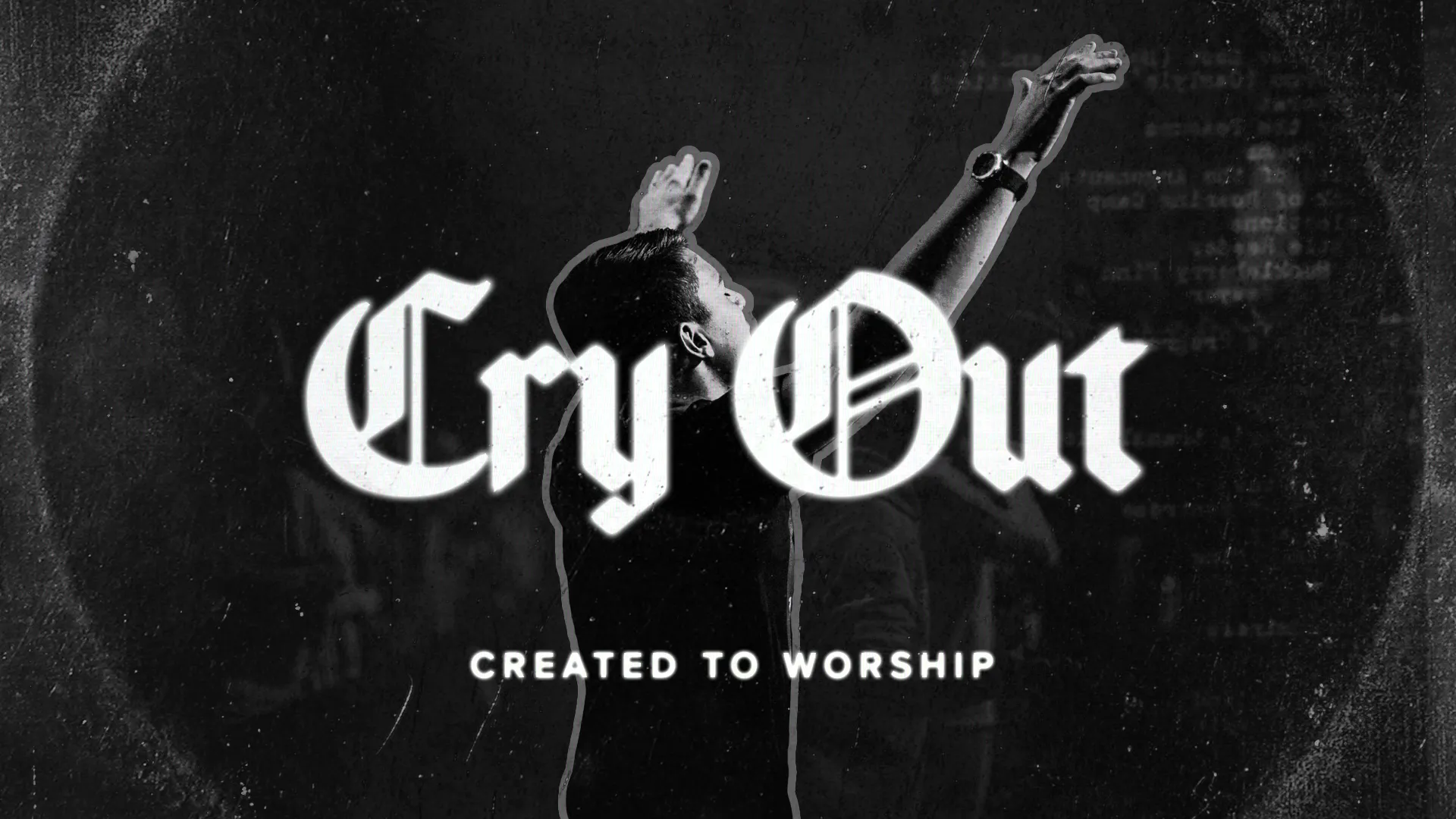 Inspire a deeper spiritual connection with "Cry Out," a church media graphic that captures the profound act of worship. This emotionally charged design is perfect for services focused on prayer, praise, and the power of a collective voice lifted to the heavens.