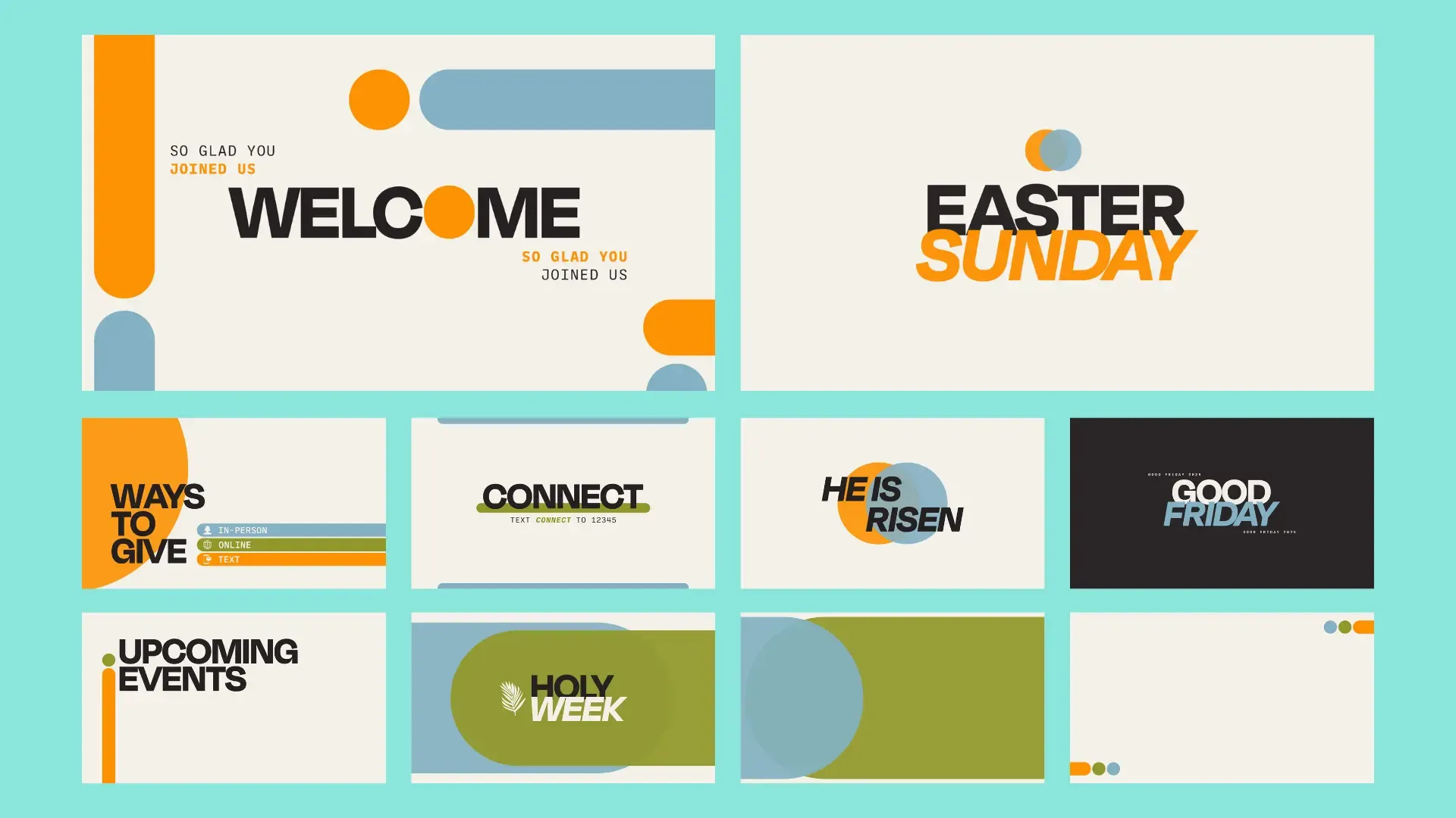 Easter Slide Pack | Church Media