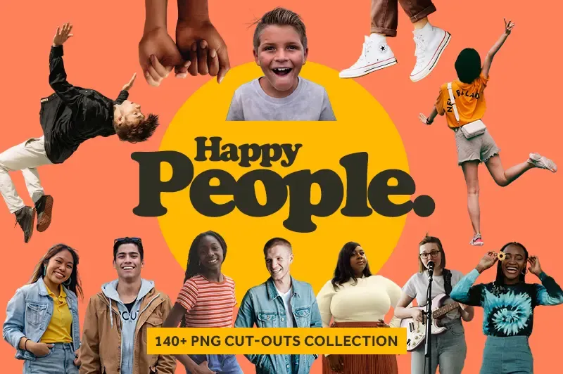 Happy People | Design Elements | Church Media