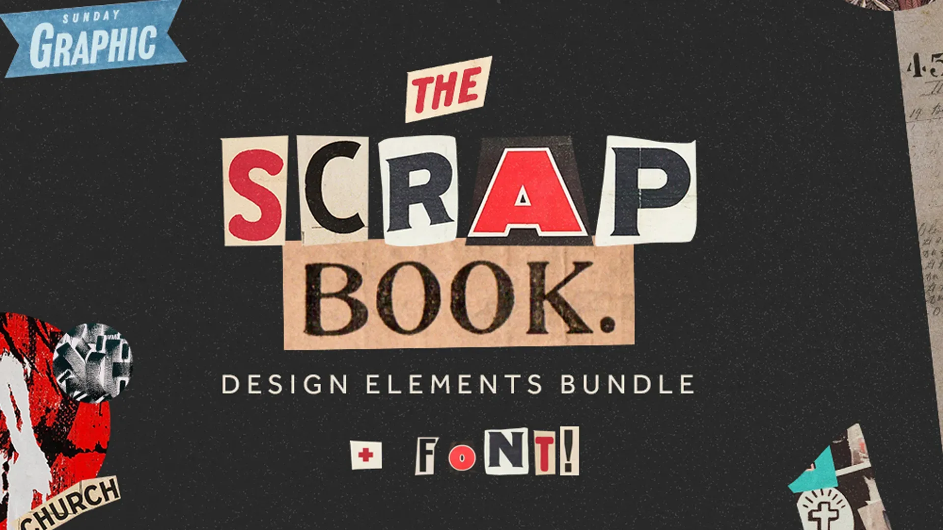 Scrap Book Font | Design Resource