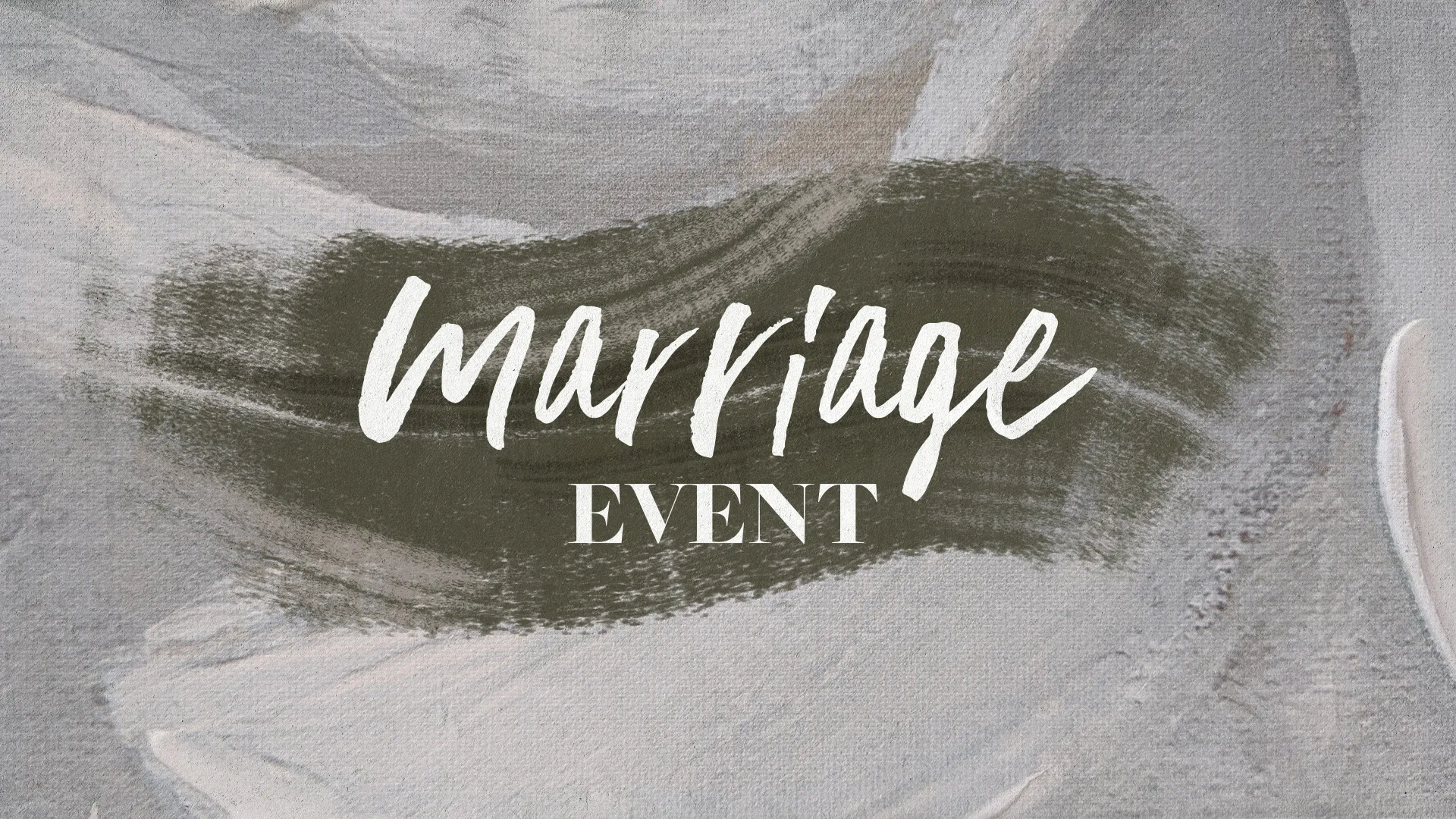 Marriage Event