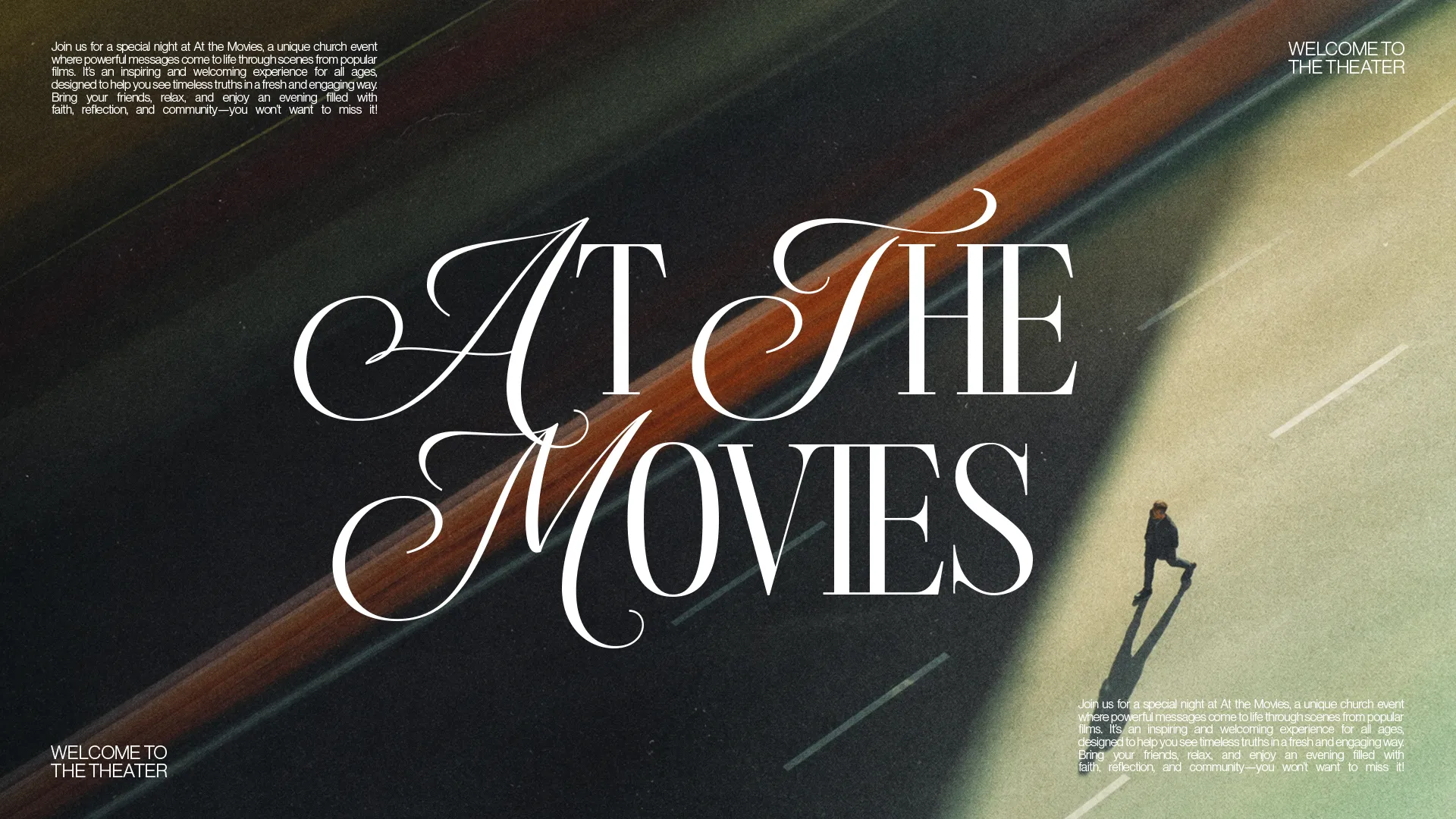 Special church event "At the Movies" invites community for faith-filled reflections through popular film scenes.