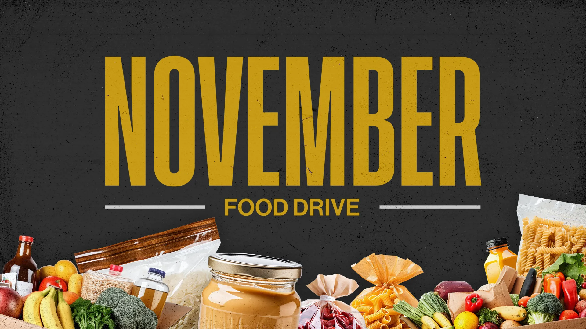 November Food Drive