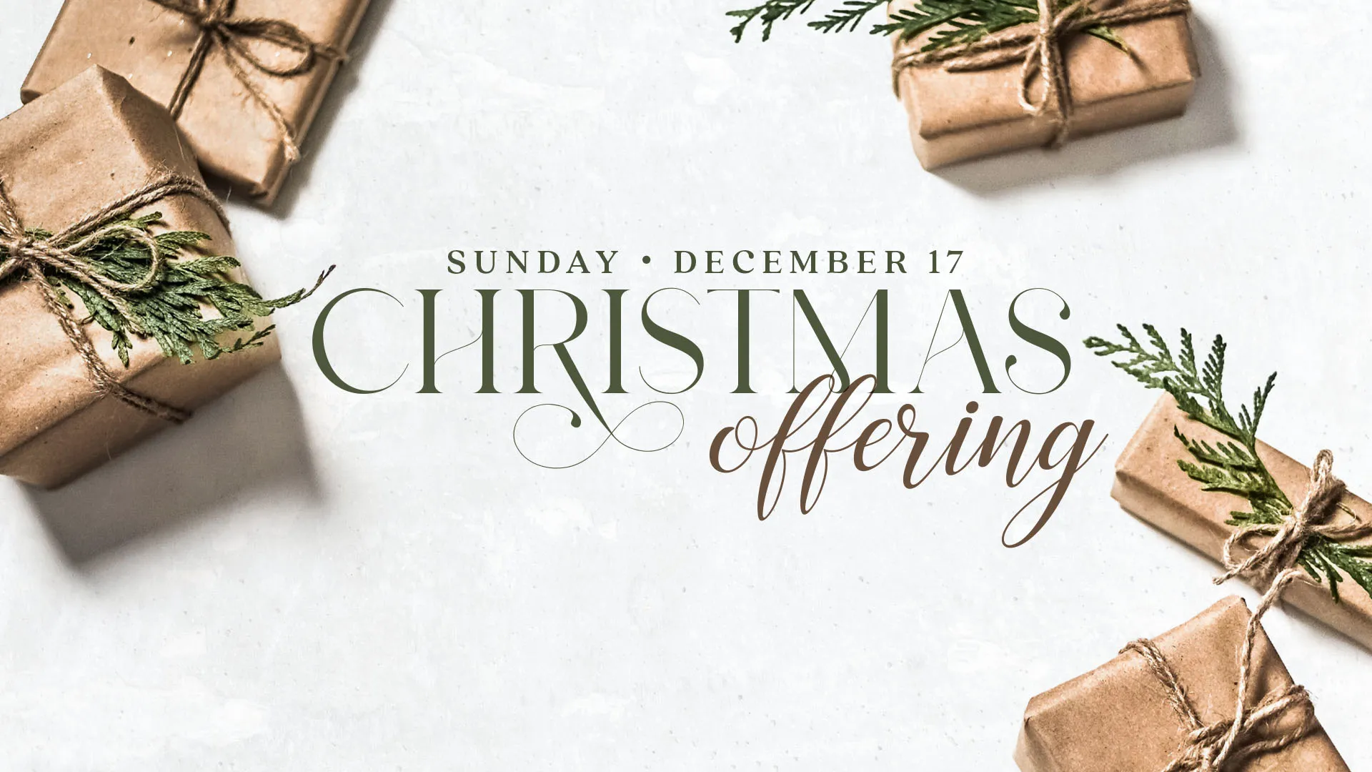 Christmas Offering