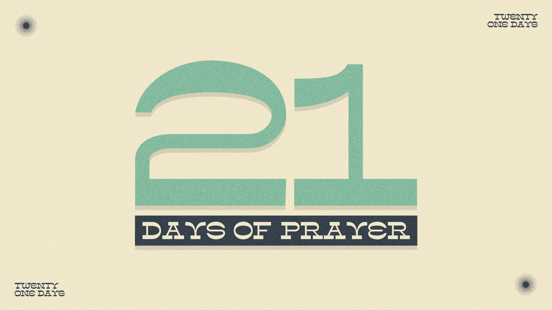 21 Days of Prayer