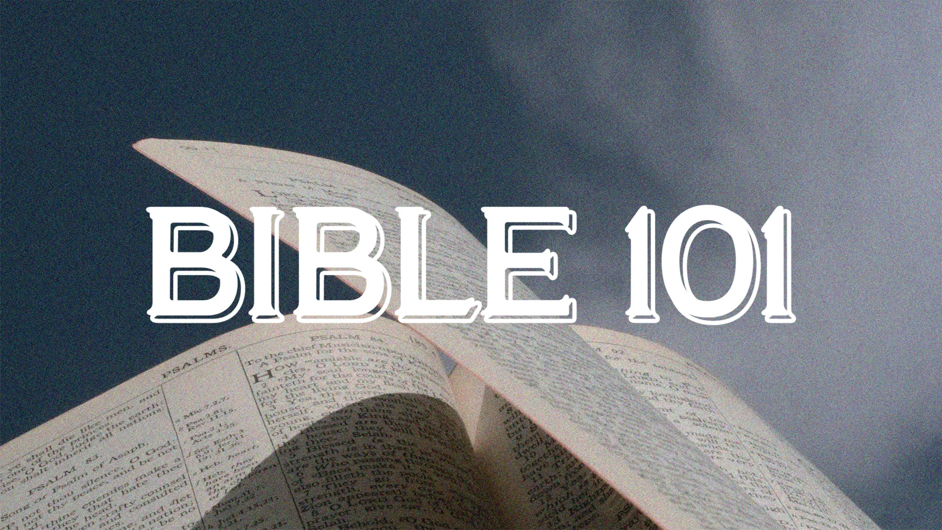 Bible 101