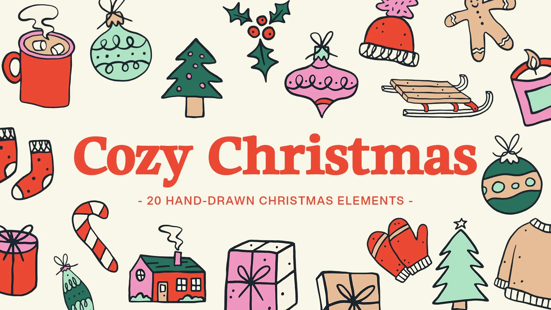 Cozy Christmas | Church Media | Design Elements | Vectors