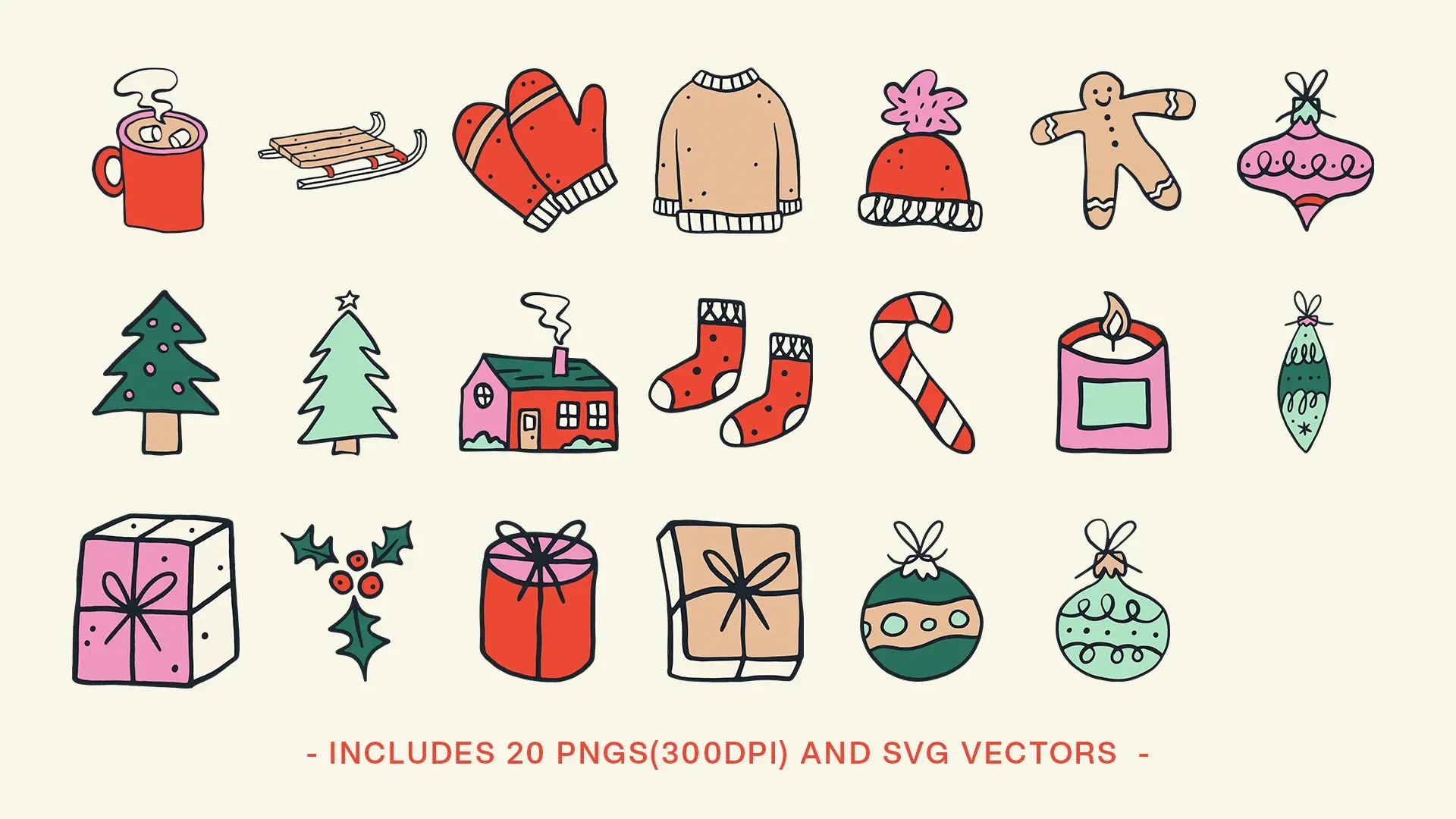 Cozy Christmas | Church Media | Design Elements | Vectors