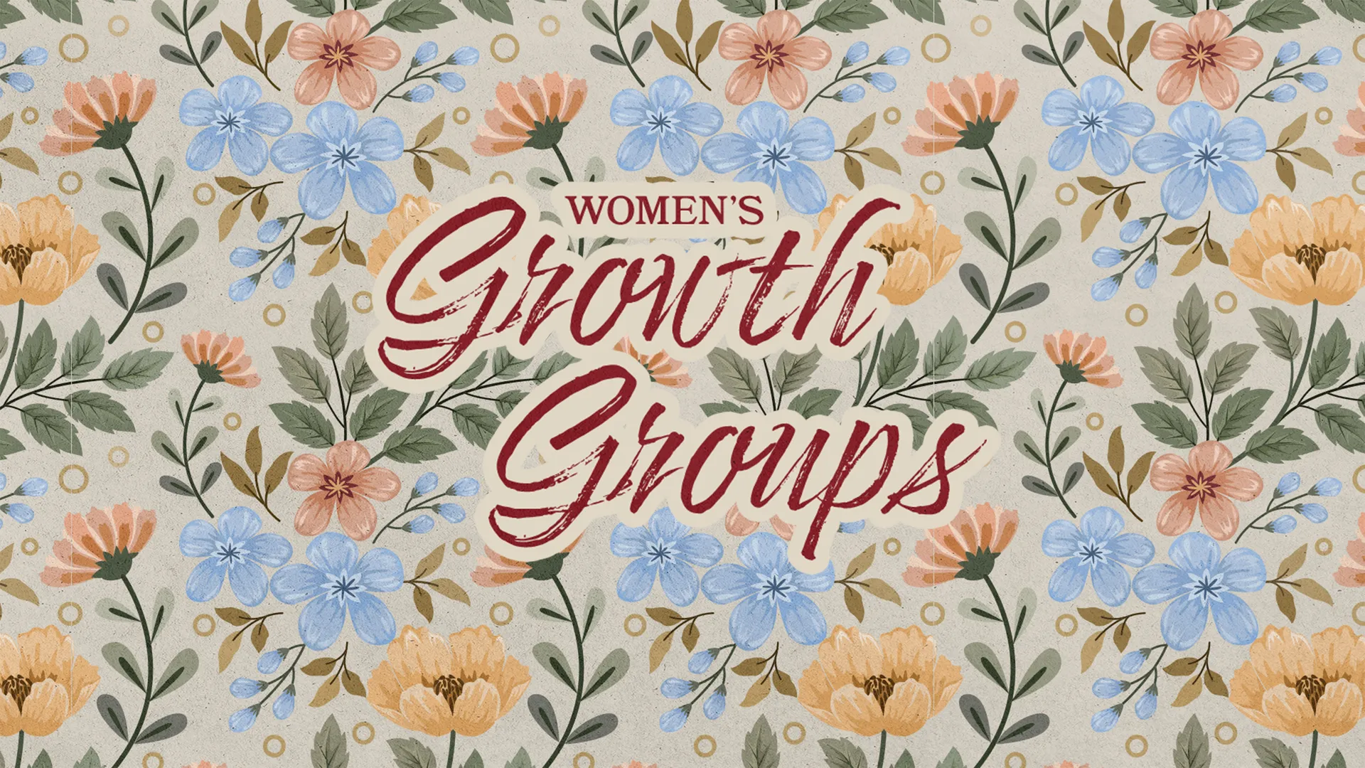 Women’s Growth Groups