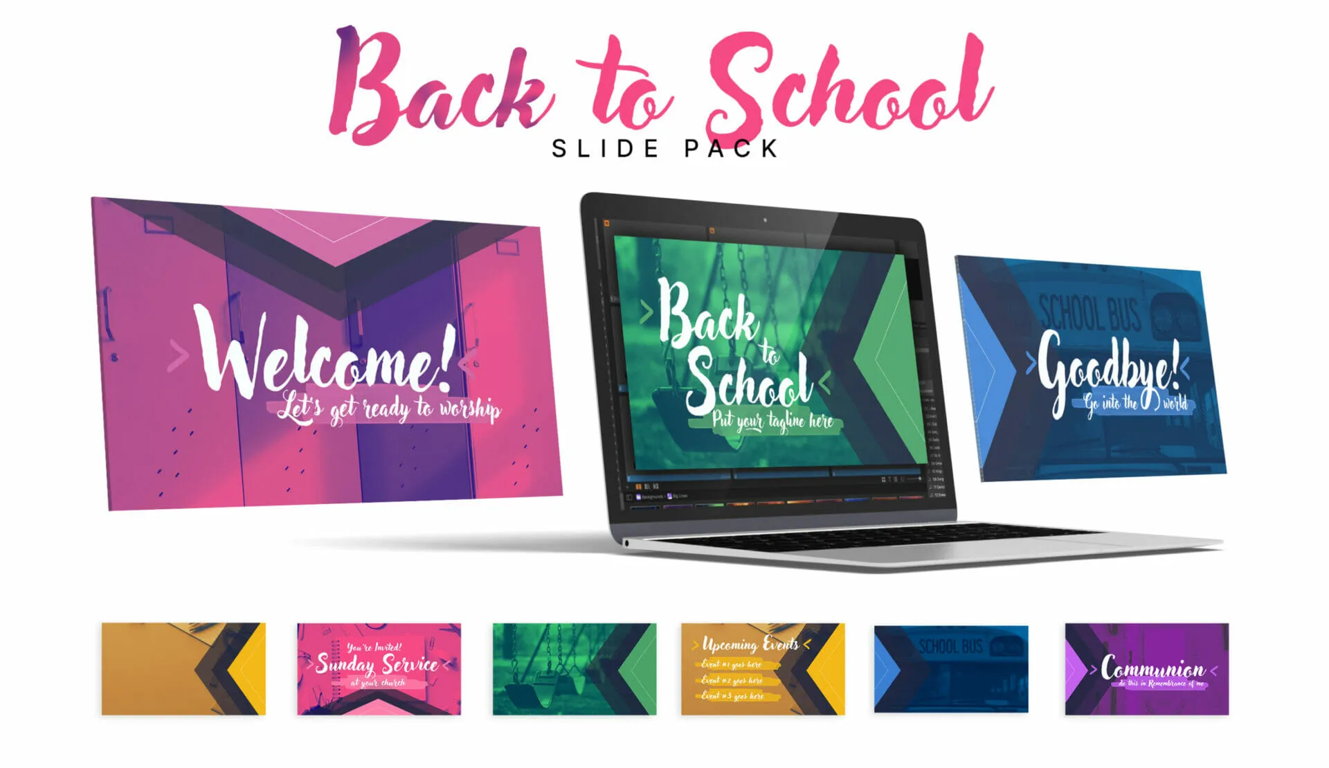 Back To School Slide Pack