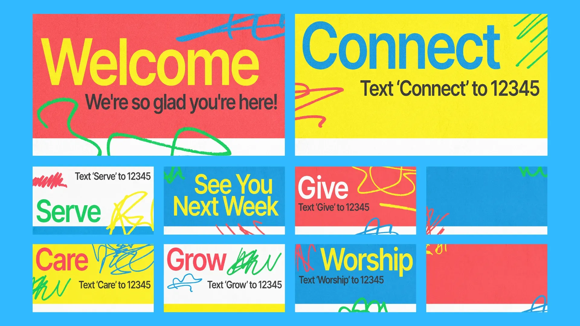 Scribbles Slide Pack
