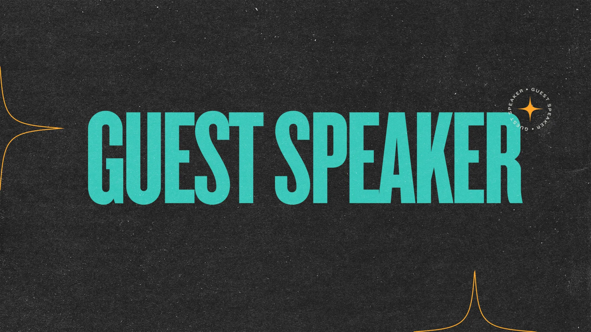 Guest Speaker