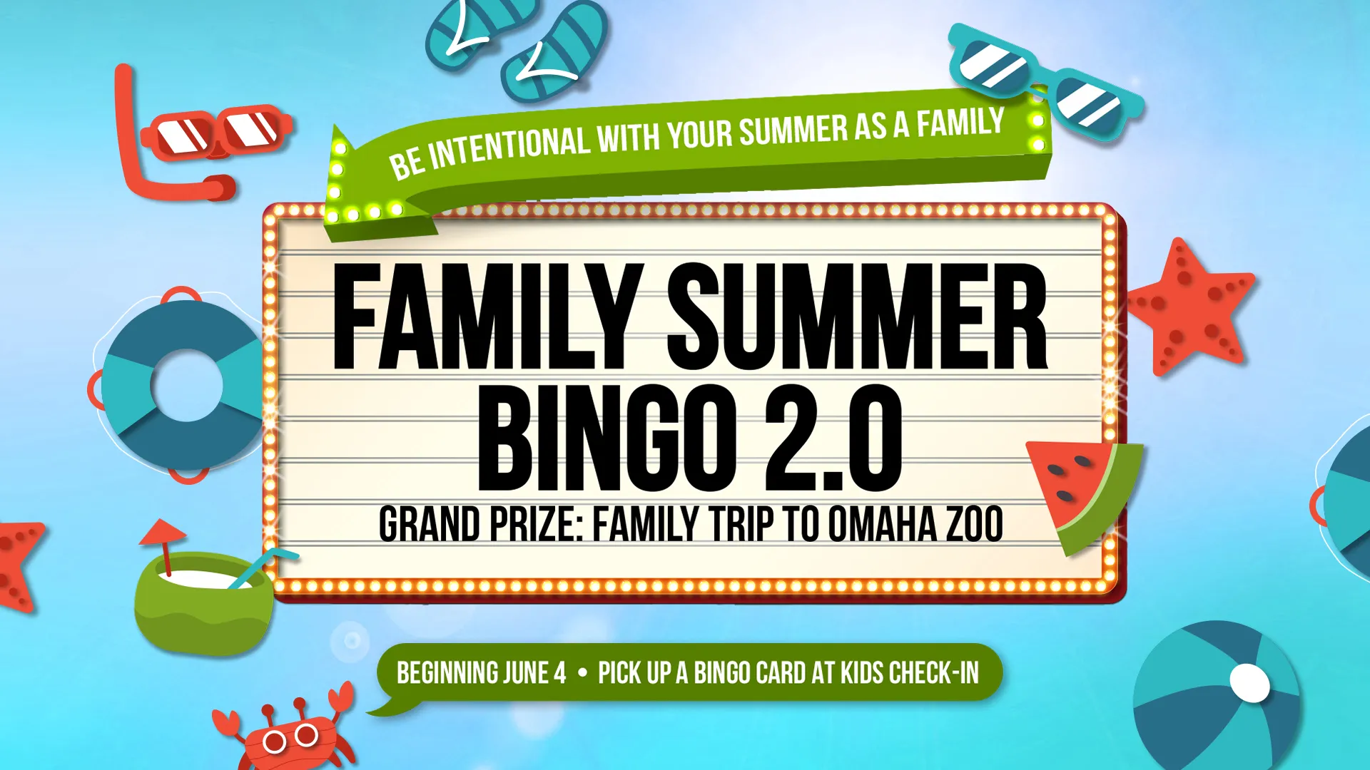 Family Summer Bingo