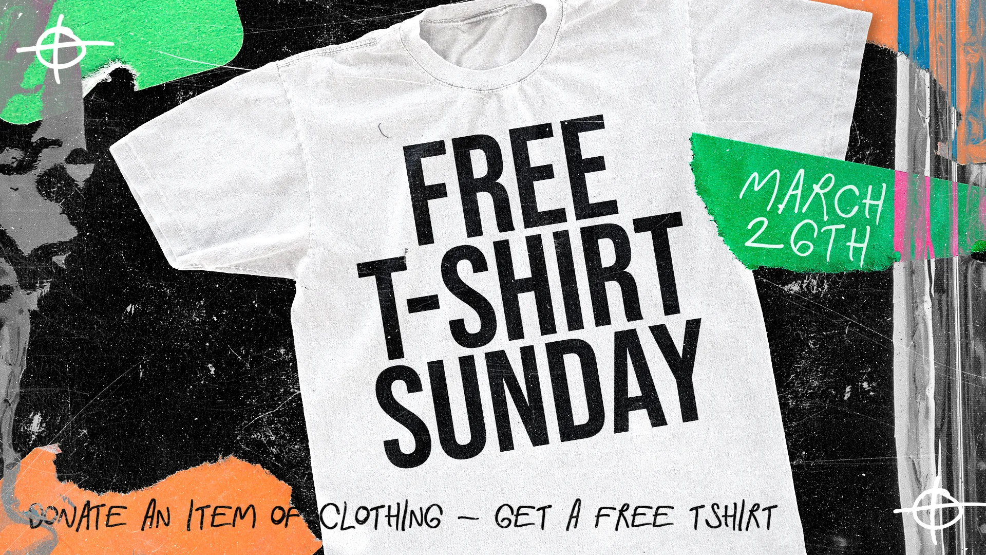 Free T-Shirt Sunday