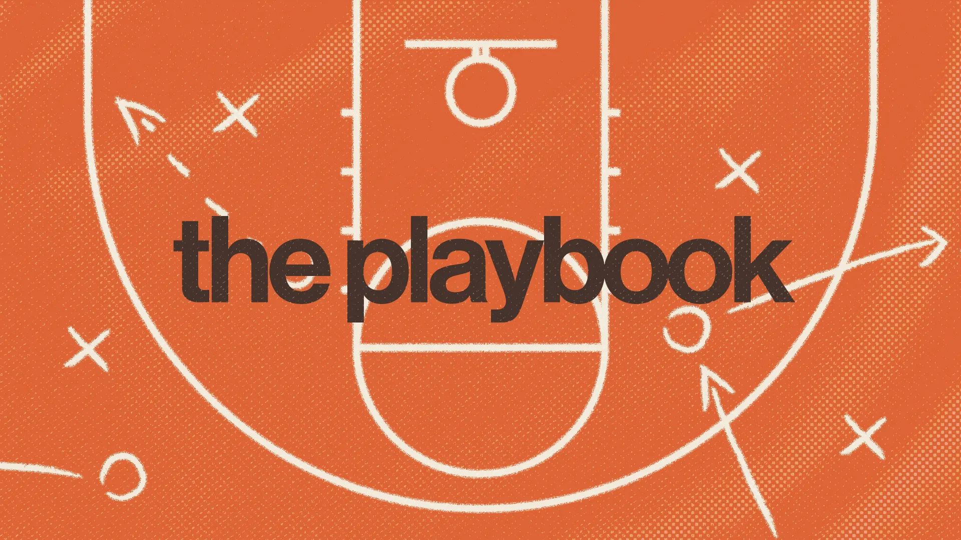 Basketball court layout with strategic play markings, symbolizing teamwork, strategy, and community engagement in faith.