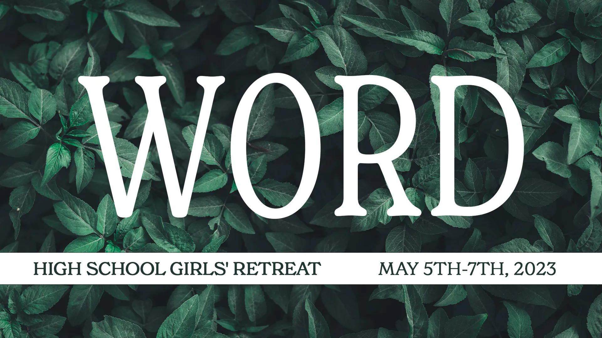 Girls’ Retreat