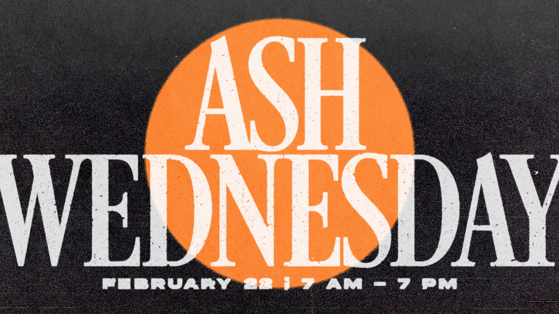 Ash Wednesday