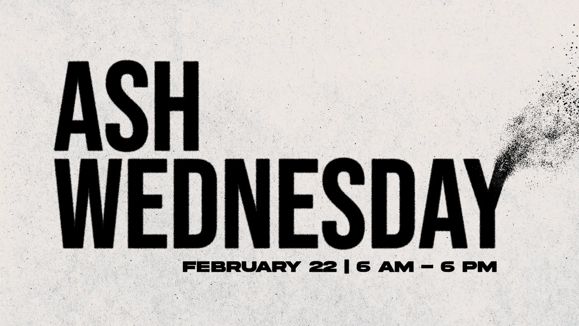 Ash Wednesday