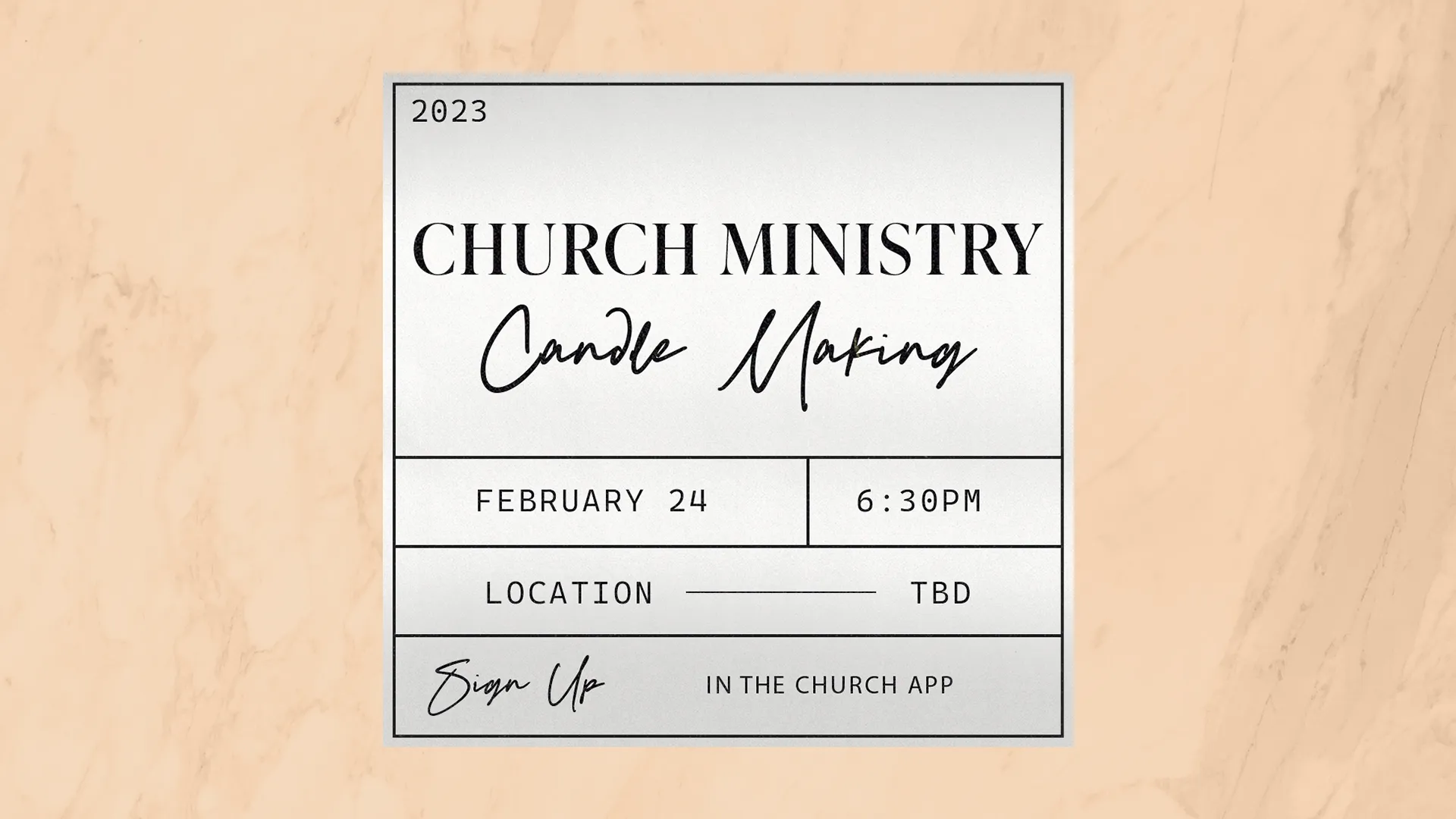 Church Candle Making