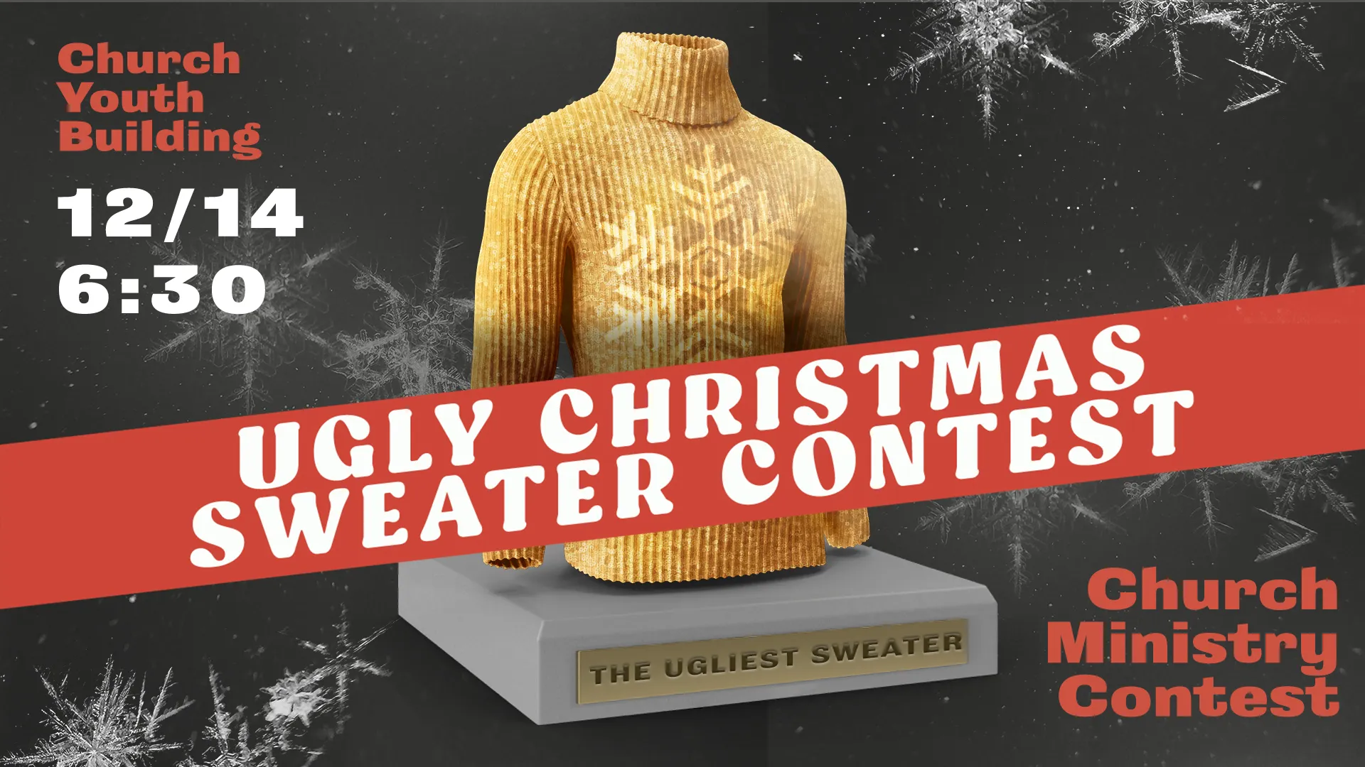 Ugly Christmas Sweater Contest