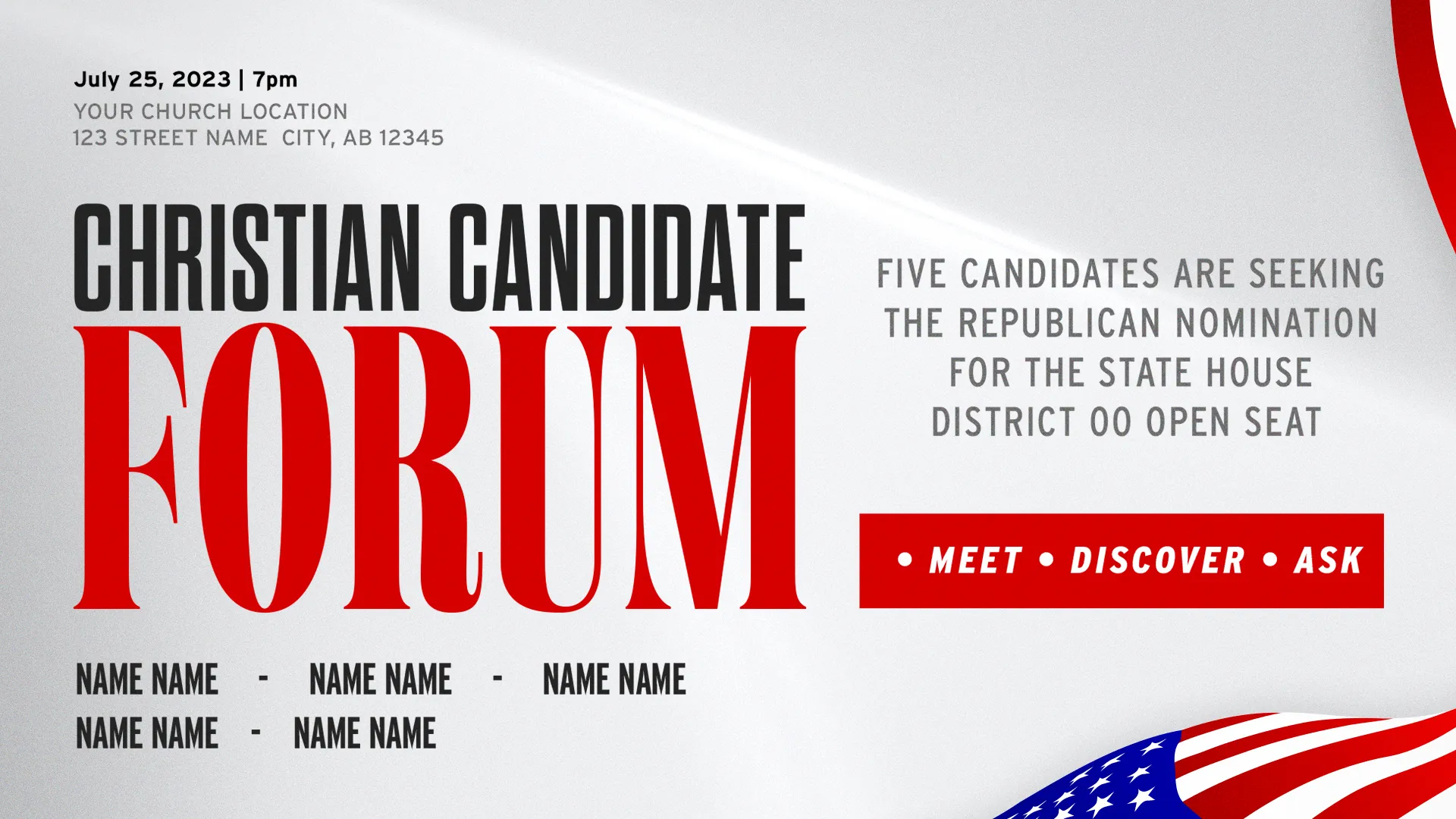 Christian Candidate Forum