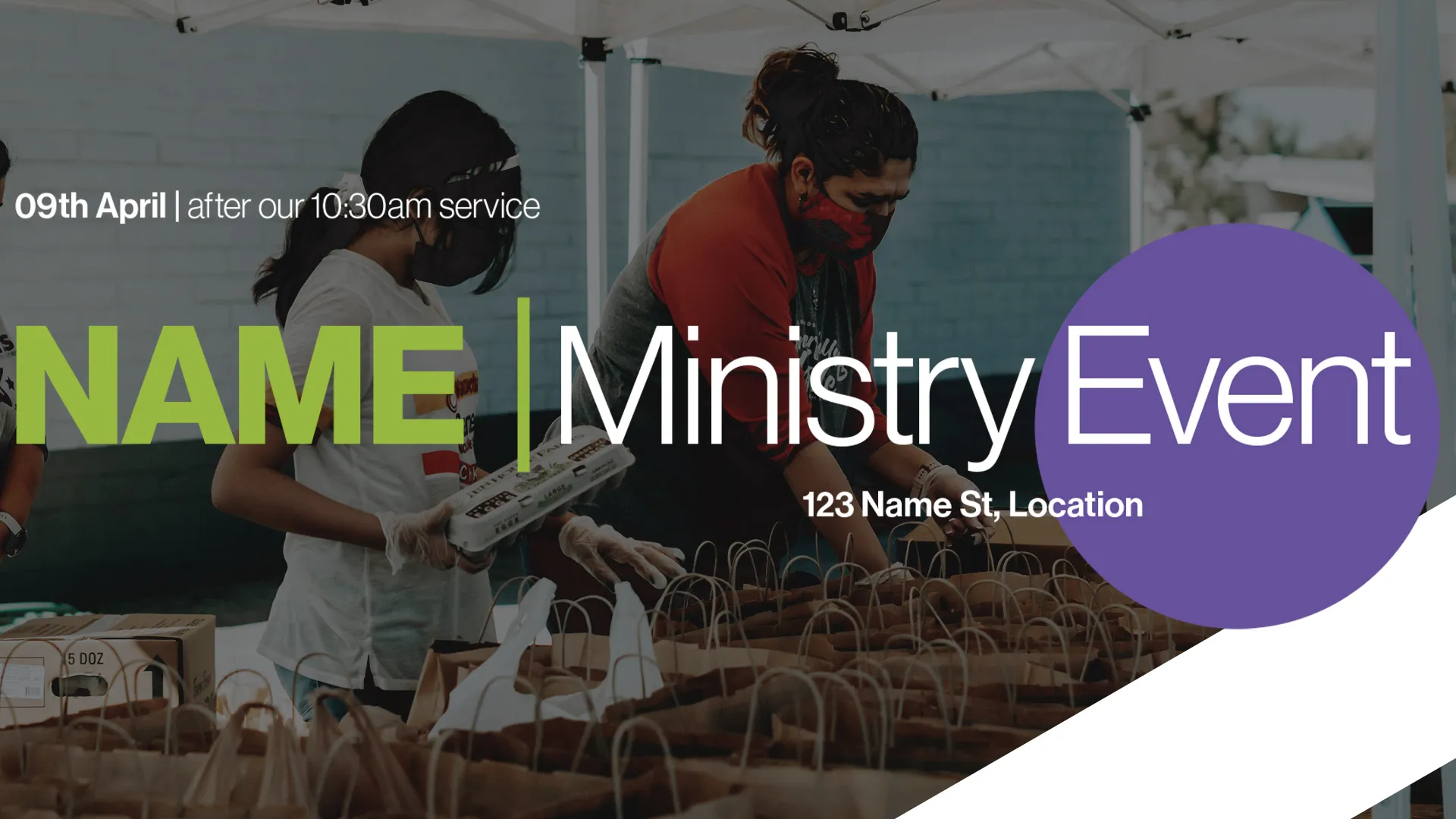Name Ministry Event